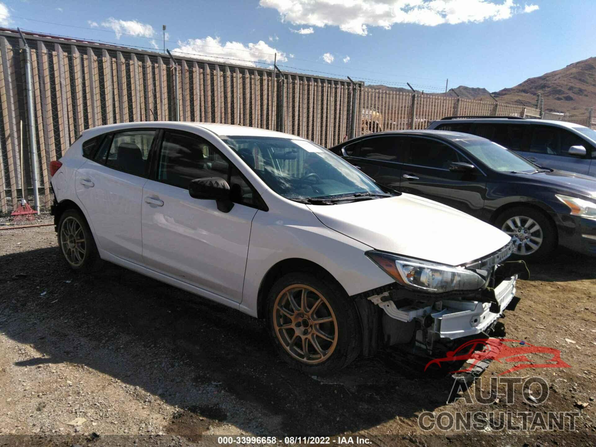 SUBARU IMPREZA 2017 - 4S3GTAA65H1750868