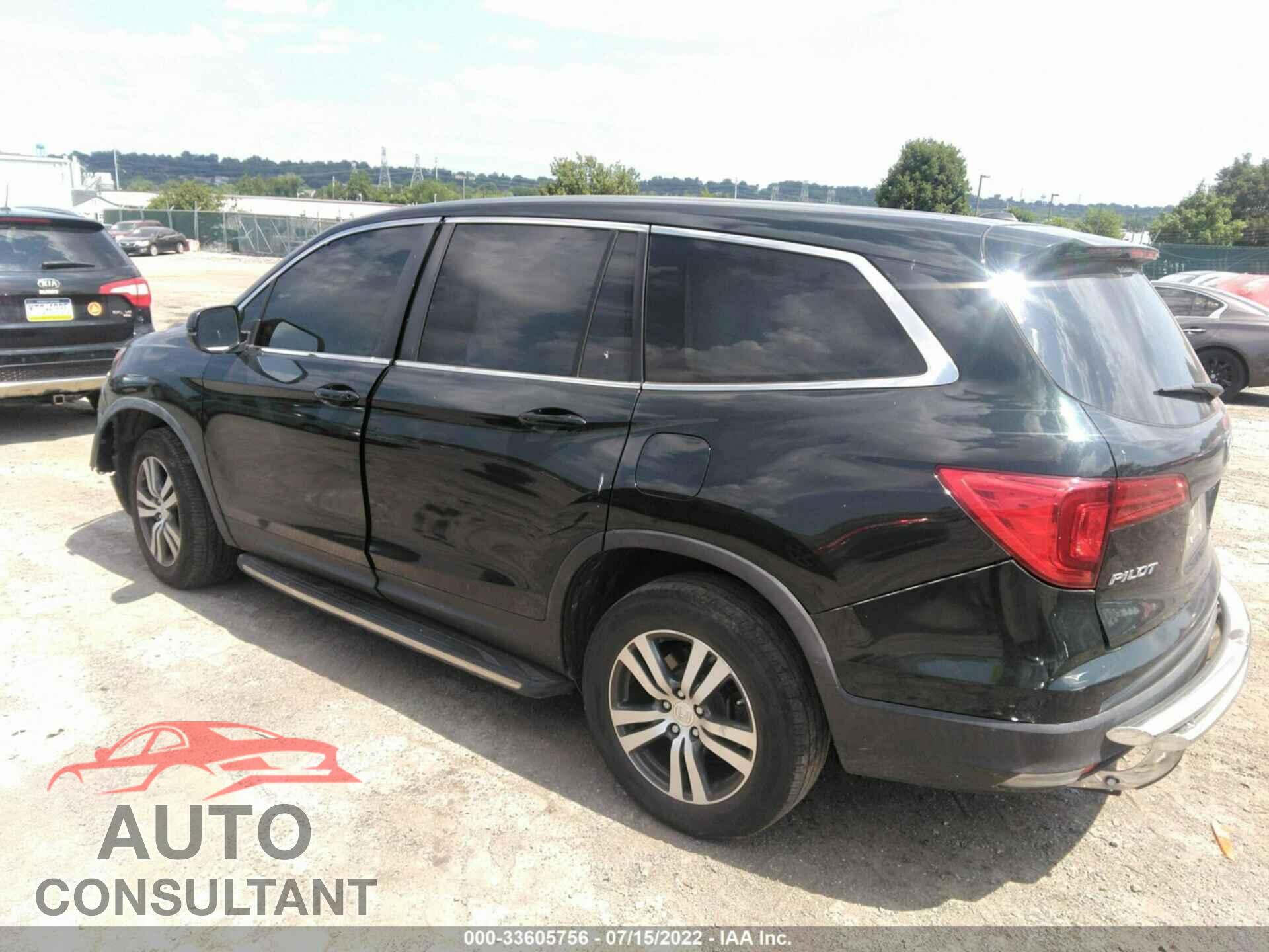 HONDA PILOT 2017 - 5FNYF6H5XHB103556