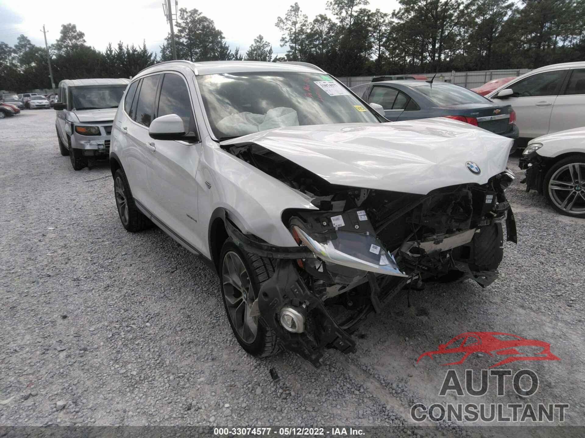 BMW X3 2017 - 5UXWZ7C30H0X39829
