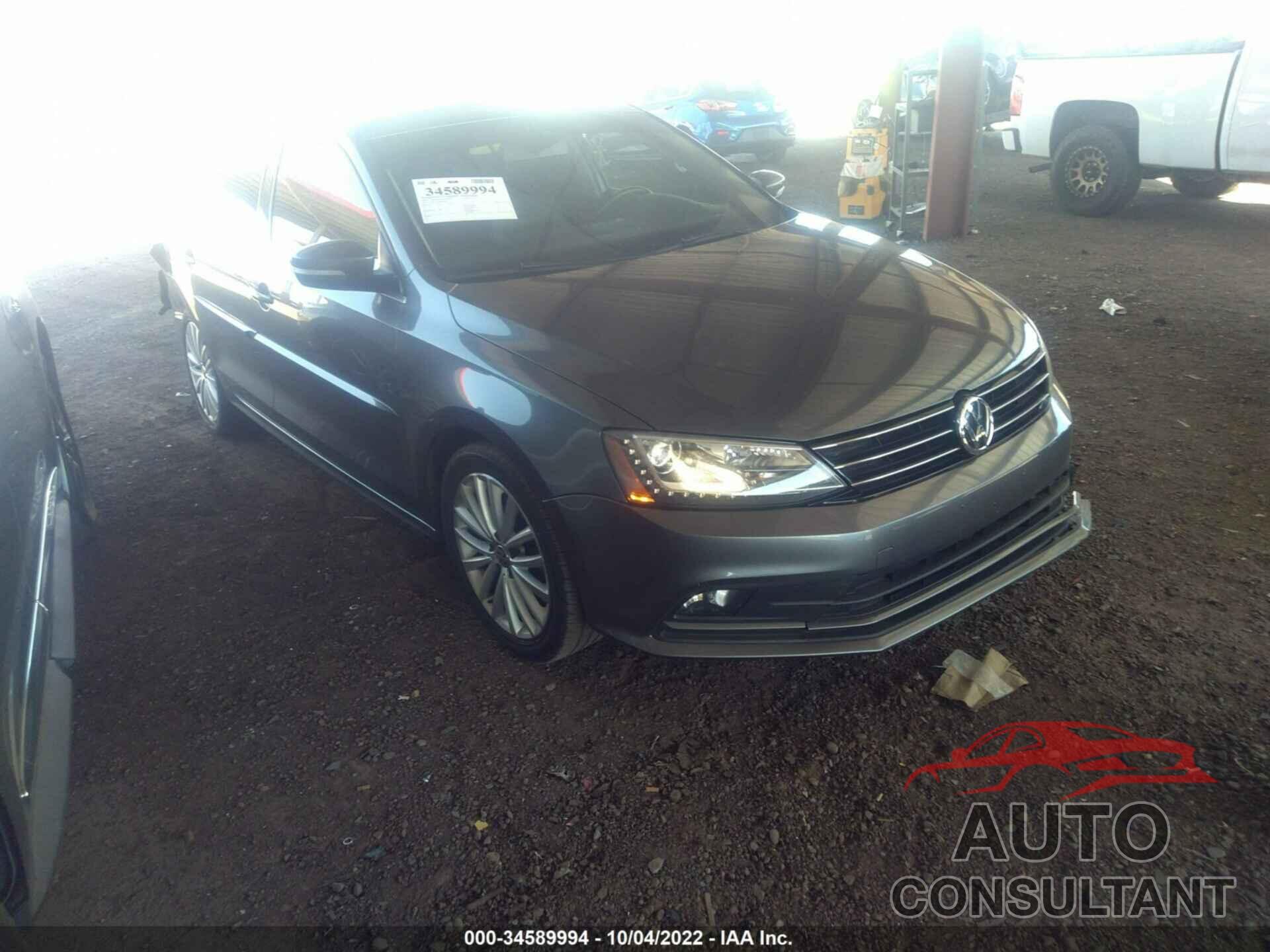 VOLKSWAGEN JETTA SEDAN 2016 - 3VWL17AJ6GM366317