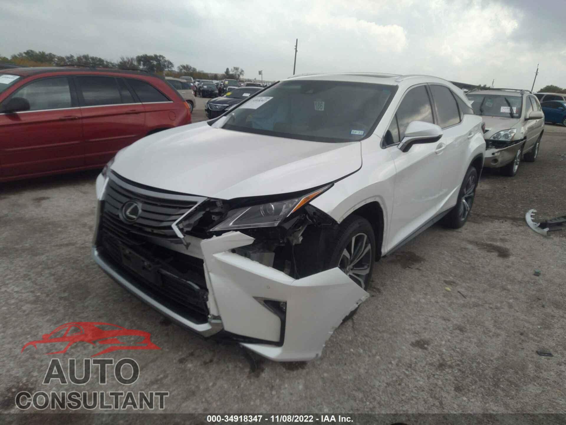LEXUS RX 2017 - 2T2ZZMCA2HC082934