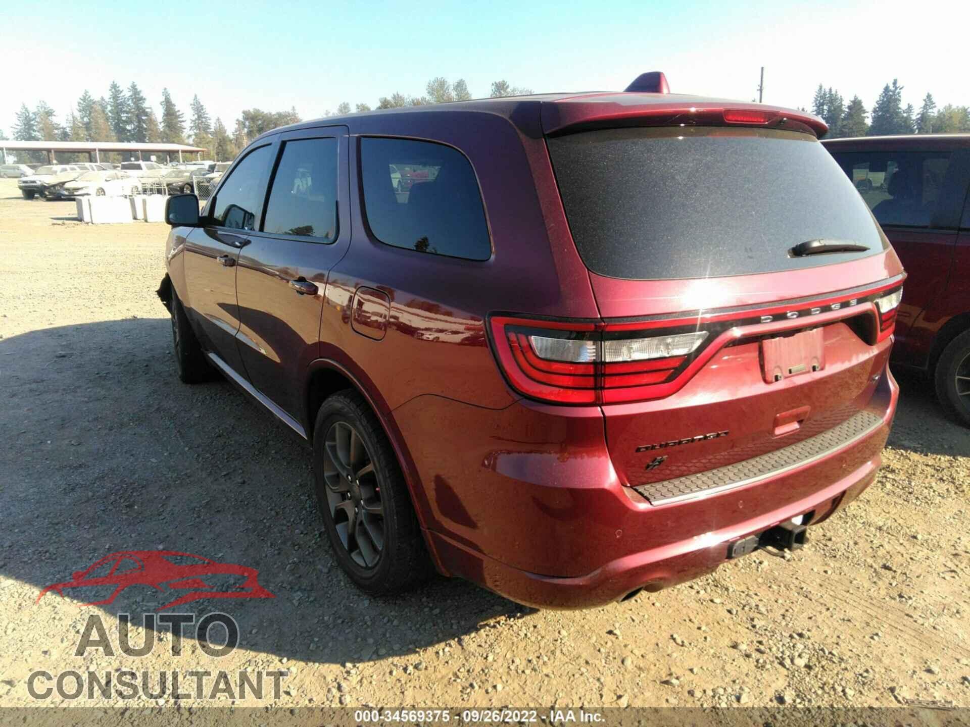 DODGE DURANGO 2018 - 1C4SDJCT7JC328041