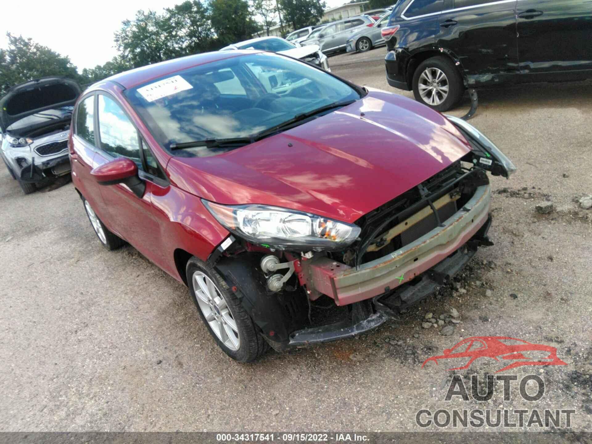 FORD FIESTA 2017 - 3FADP4EJ4HM125054