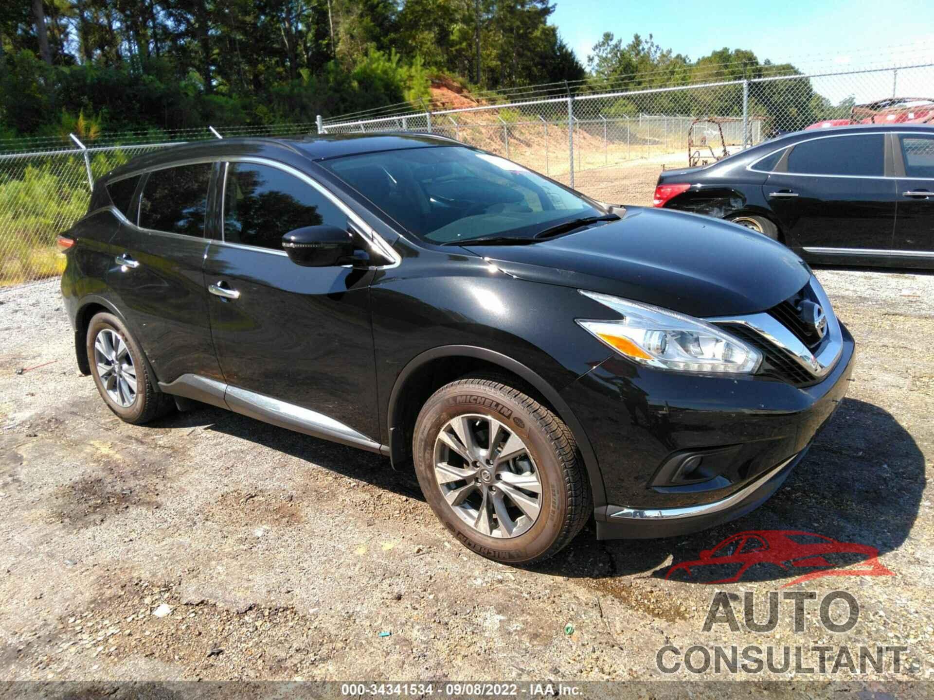 NISSAN MURANO 2016 - 5N1AZ2MG4GN167550