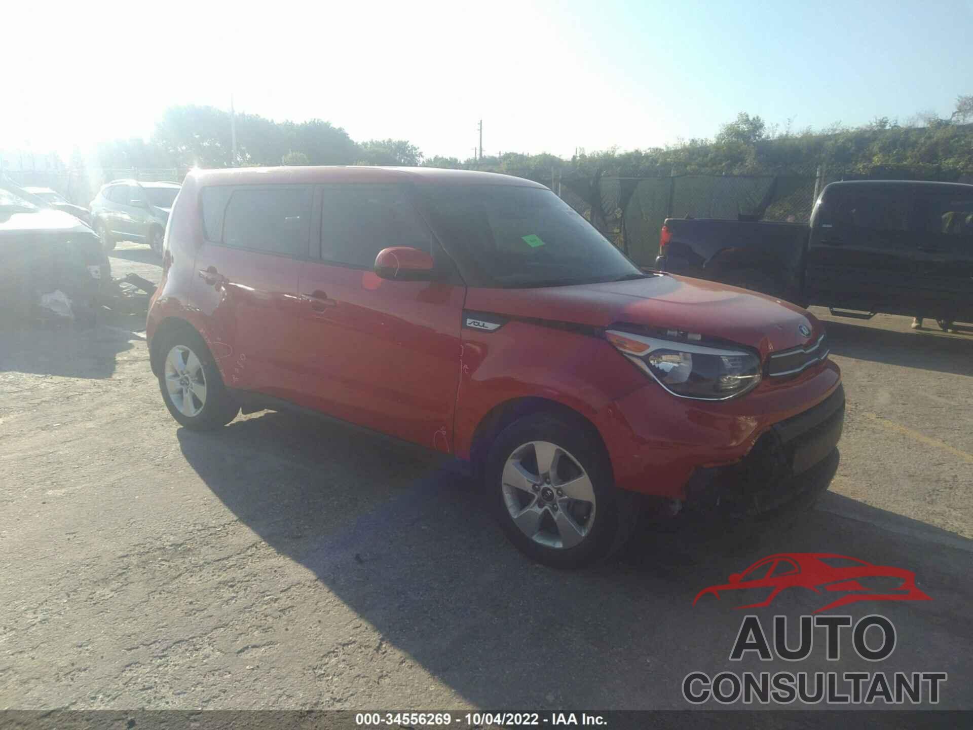 KIA SOUL 2019 - KNDJN2A27K7002436
