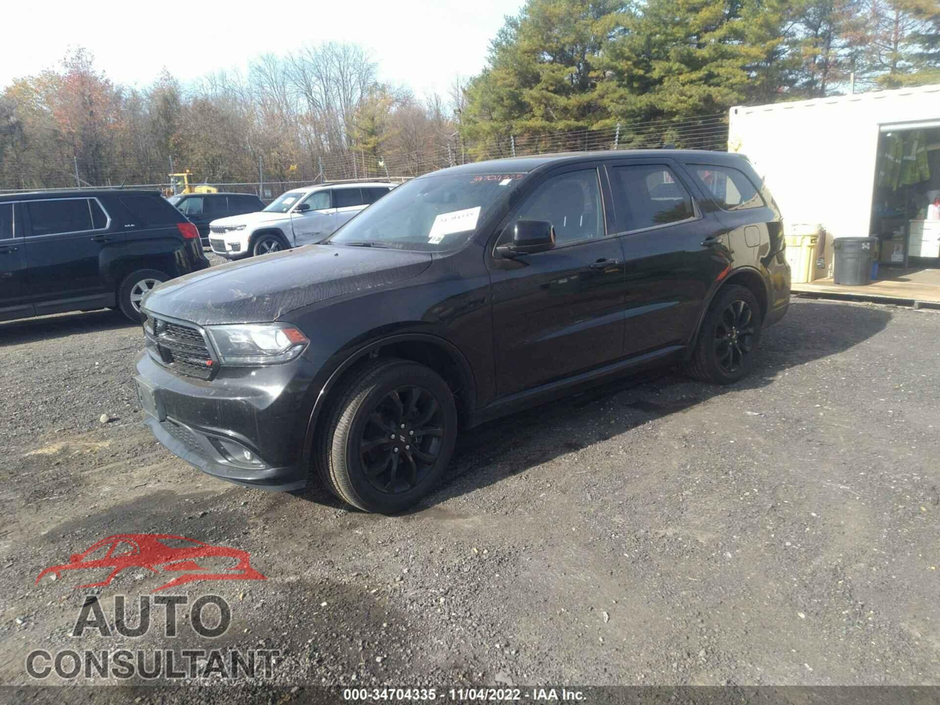 DODGE DURANGO 2019 - 1C4RDJAG9KC536590