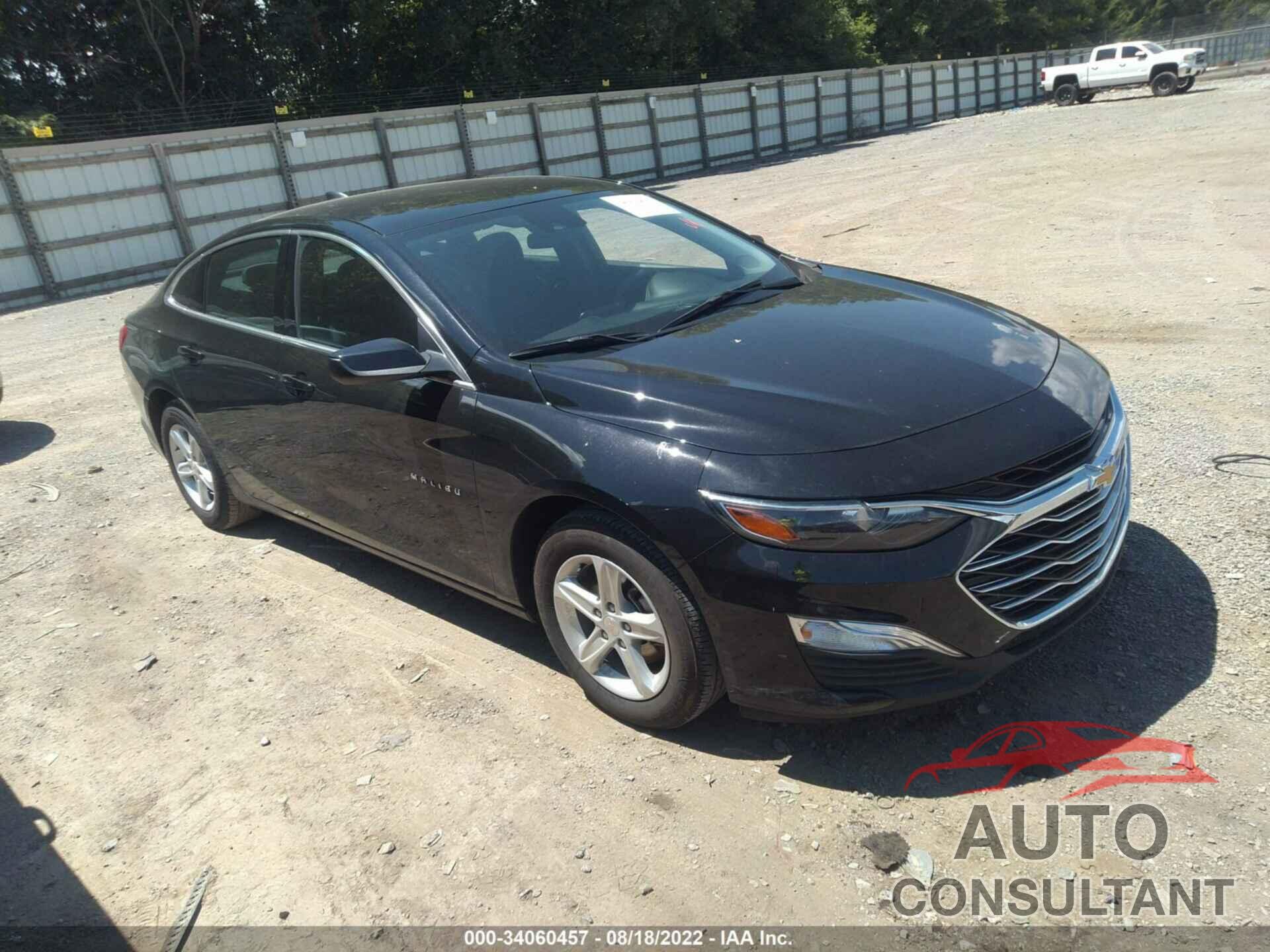 CHEVROLET MALIBU 2020 - 1G1ZC5STXLF144426