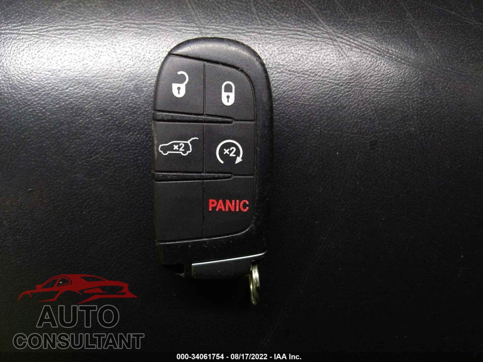 DODGE DURANGO 2017 - 1C4RDJDGXHC816975