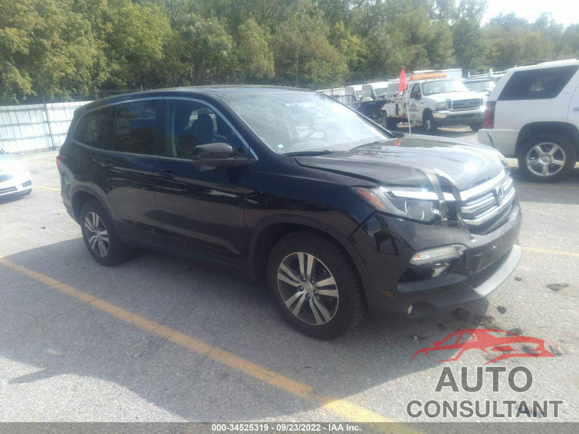 HONDA PILOT 2016 - 5FNYF6H53GB006097