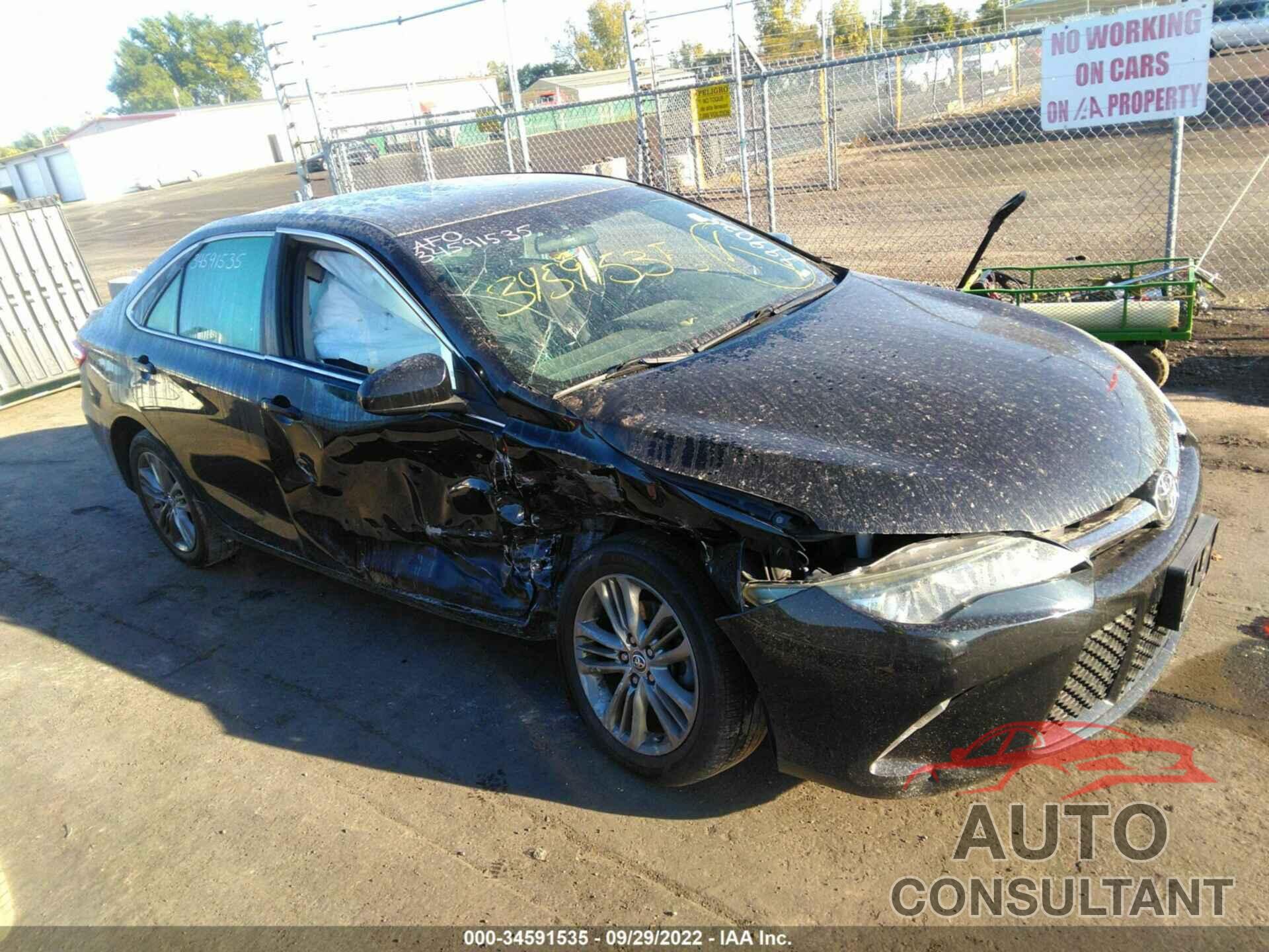 TOYOTA CAMRY 2016 - 4T1BF1FK5GU999025