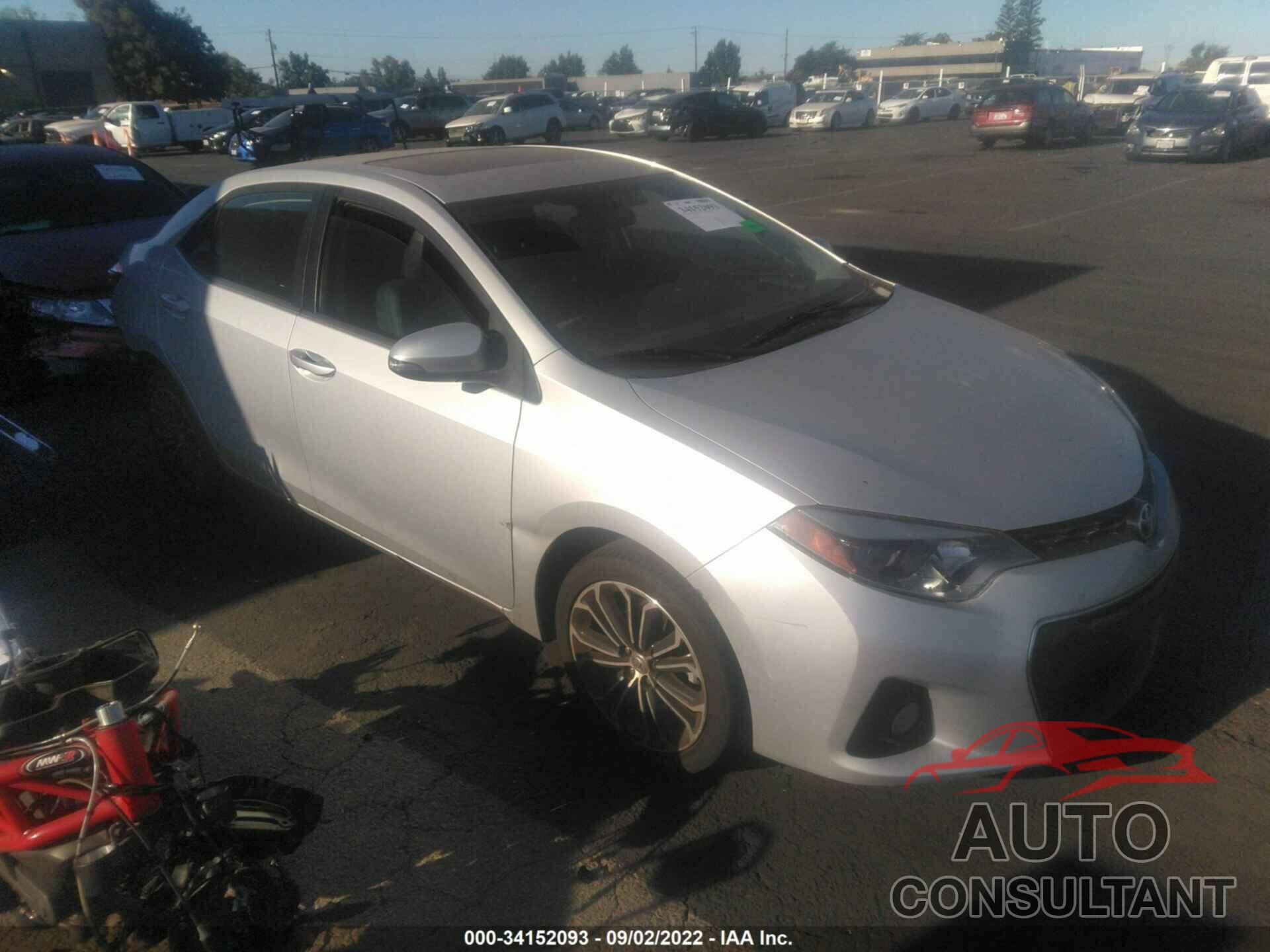 TOYOTA COROLLA 2016 - 5YFBURHE9GP530243