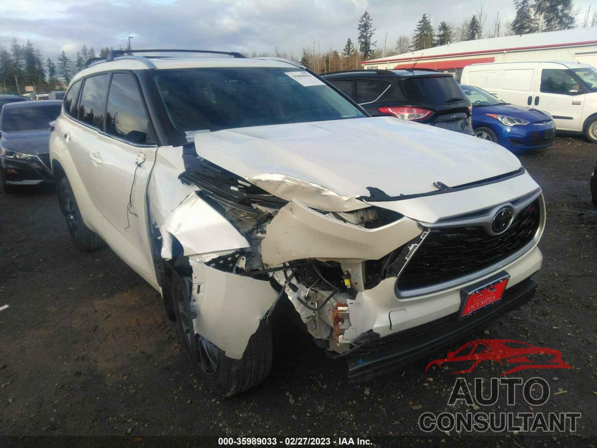 TOYOTA HIGHLANDER 2020 - 5TDHZRBHXLS506663