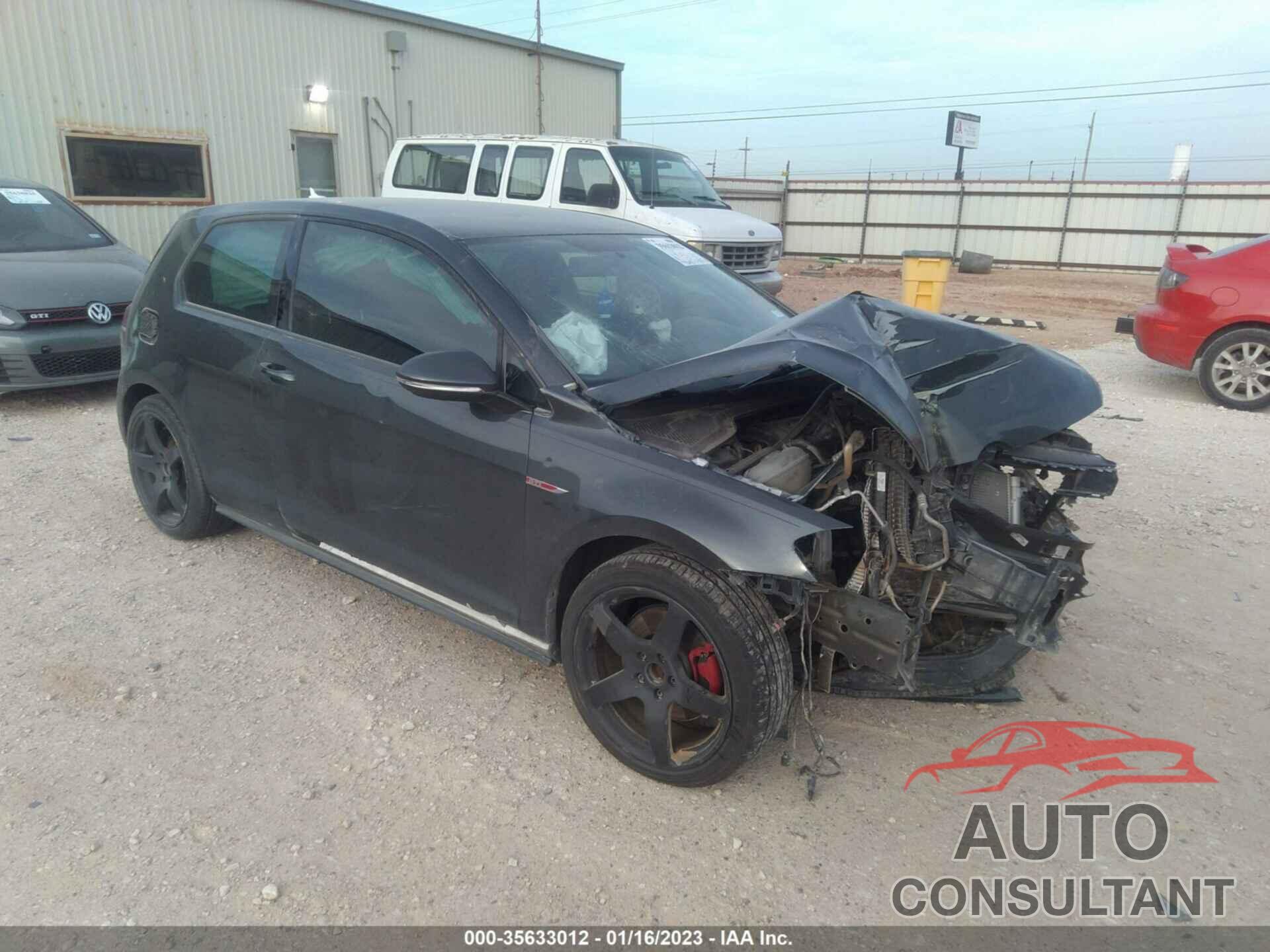 VOLKSWAGEN GOLF GTI 2015 - 3VWTT7AU6FM063251