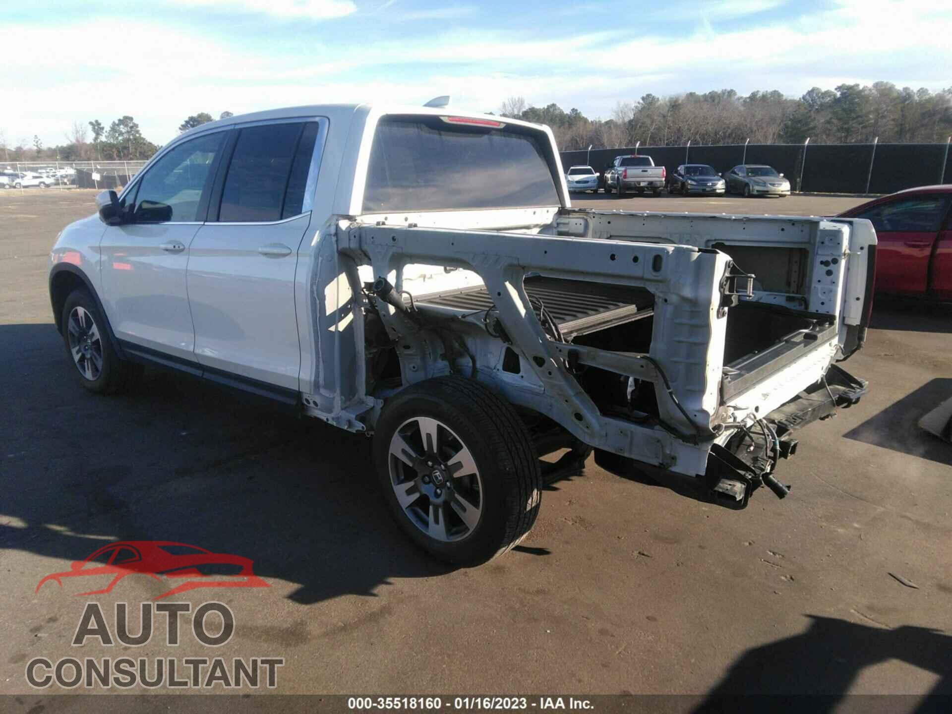 HONDA RIDGELINE 2017 - 5FPYK3F57HB036256