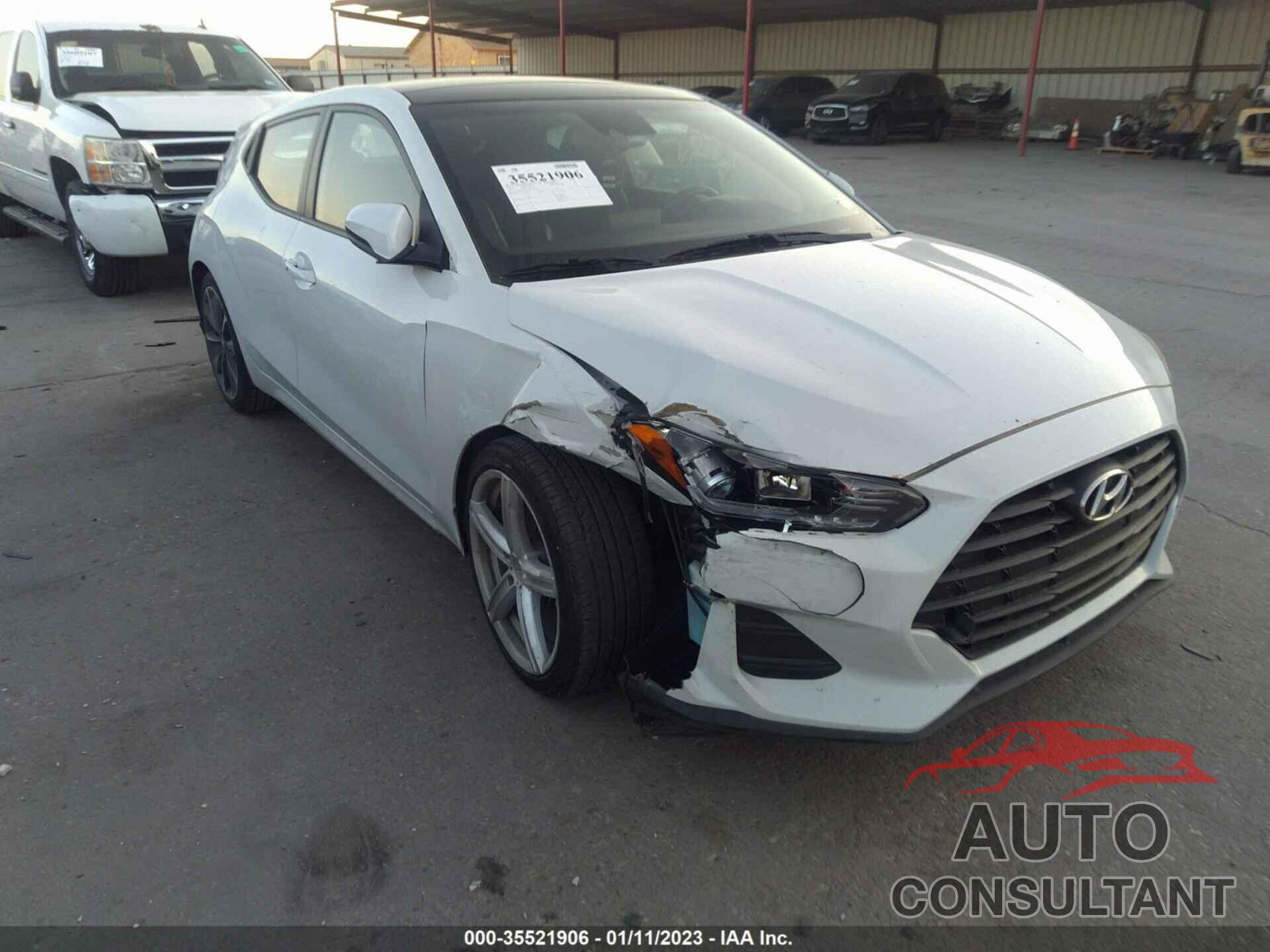 HYUNDAI VELOSTER 2019 - KMHTG6AF1KU008825