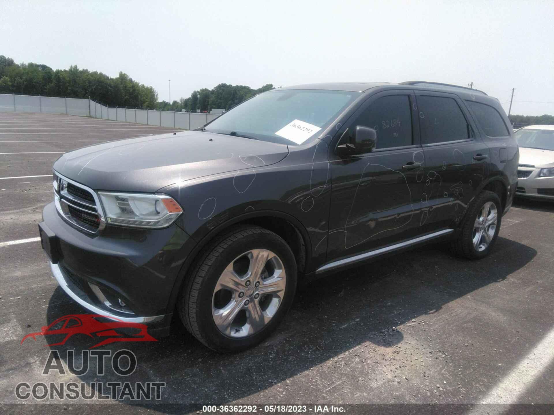 DODGE DURANGO 2015 - 1C4RDJDGXFC938815