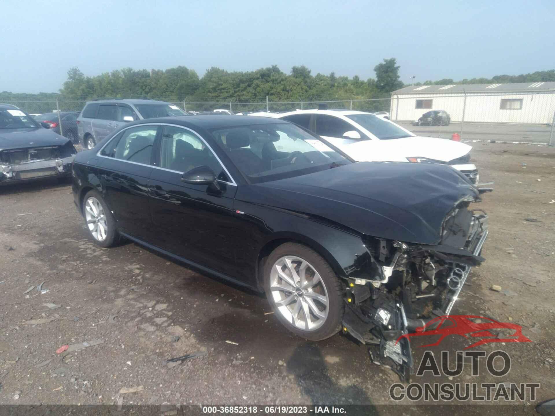 AUDI A4 2019 - WAUENAF46KA051097