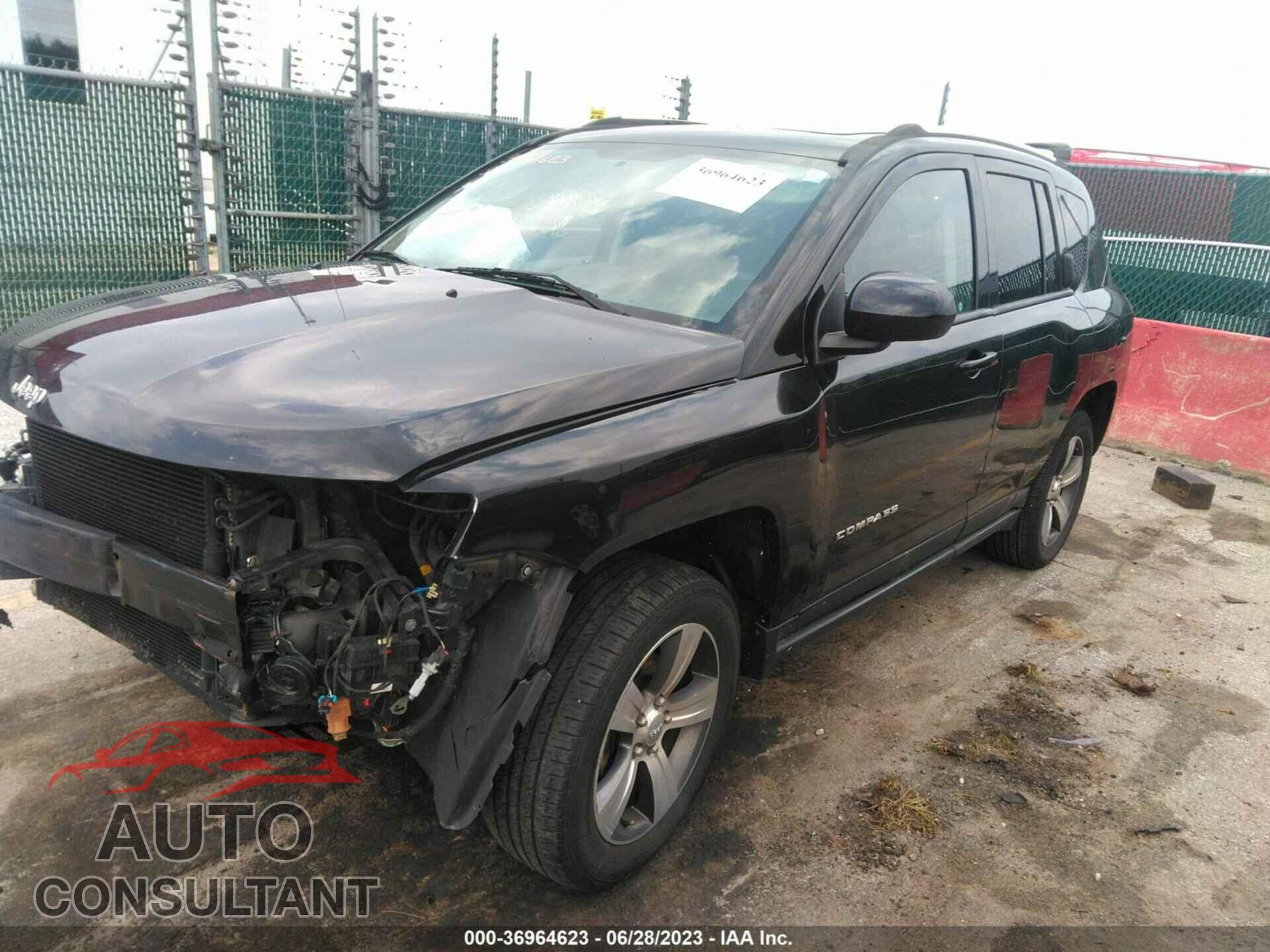 JEEP COMPASS 2017 - 1C4NJDEB3HD100487