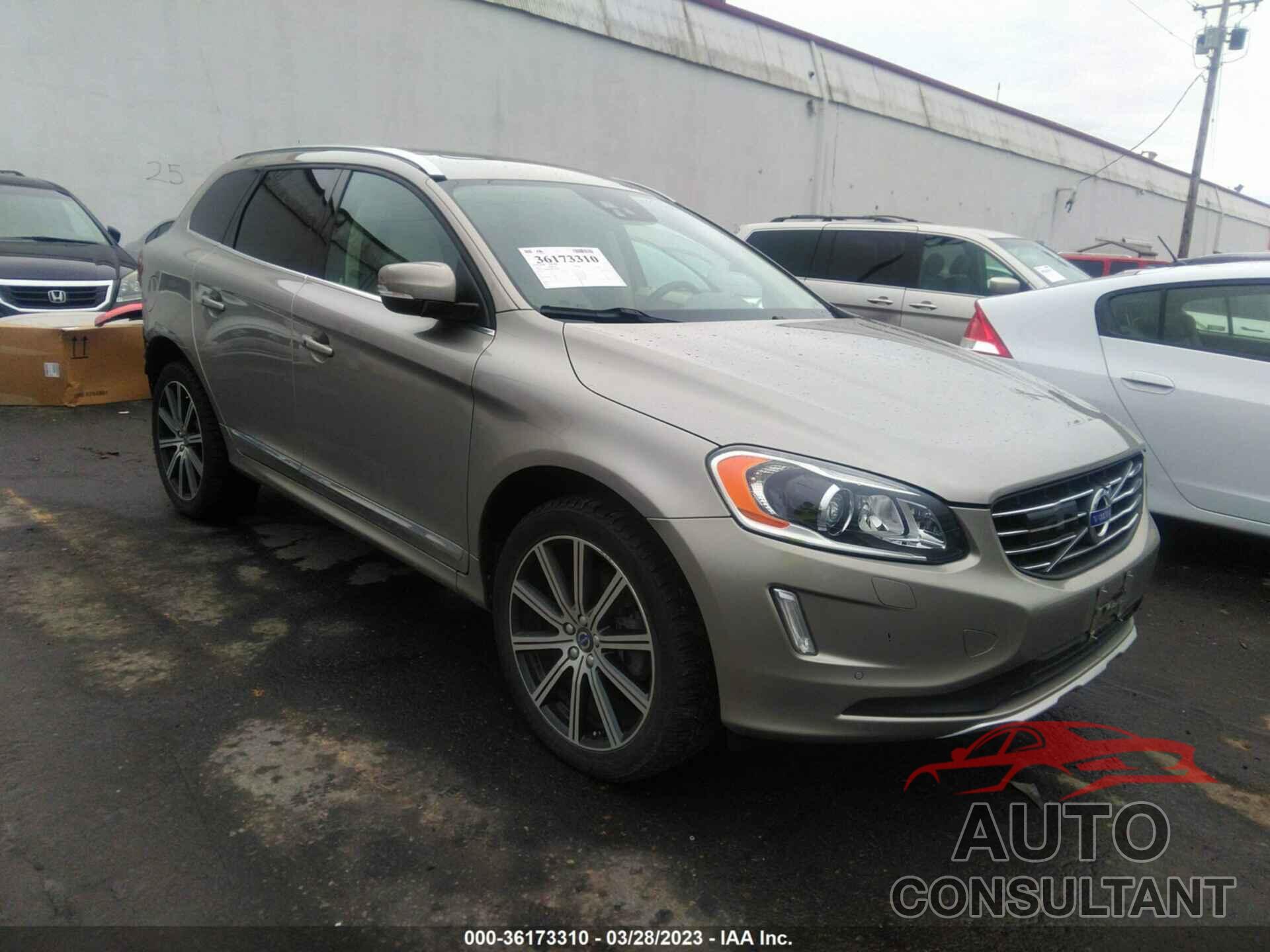 VOLVO XC60 2015 - YV4902RM6F2733950