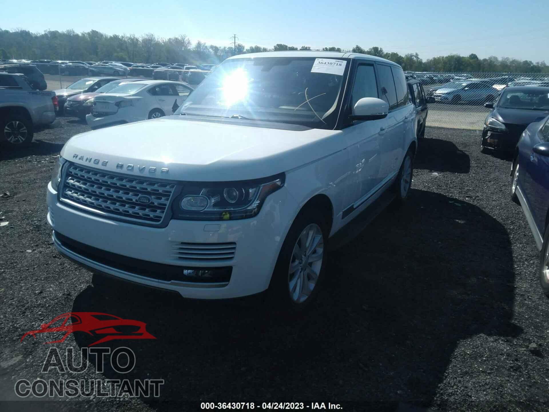 LAND ROVER RANGE ROVER 2016 - SALGS2VF9GA245295
