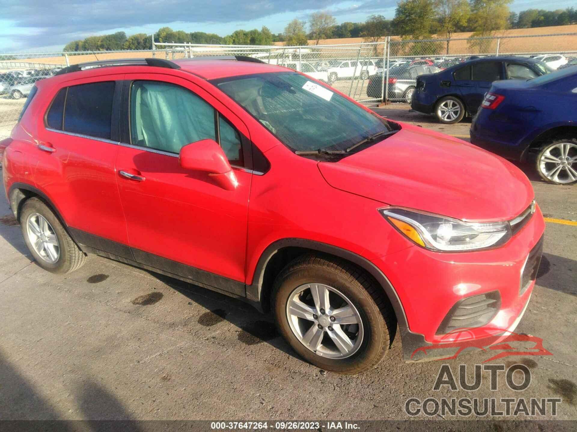 CHEVROLET TRAX 2018 - 3GNCJLSB5JL302244