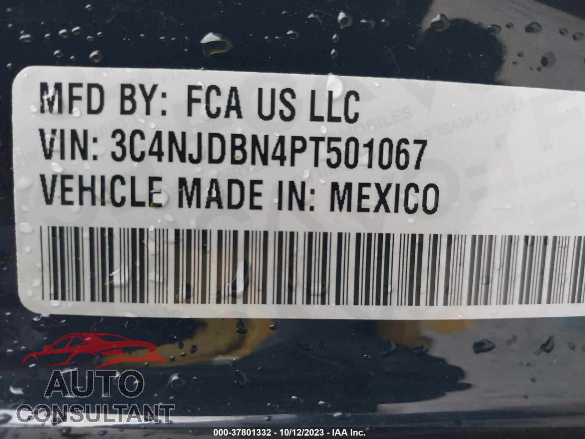JEEP COMPASS 2023 - 3C4NJDBN4PT501067