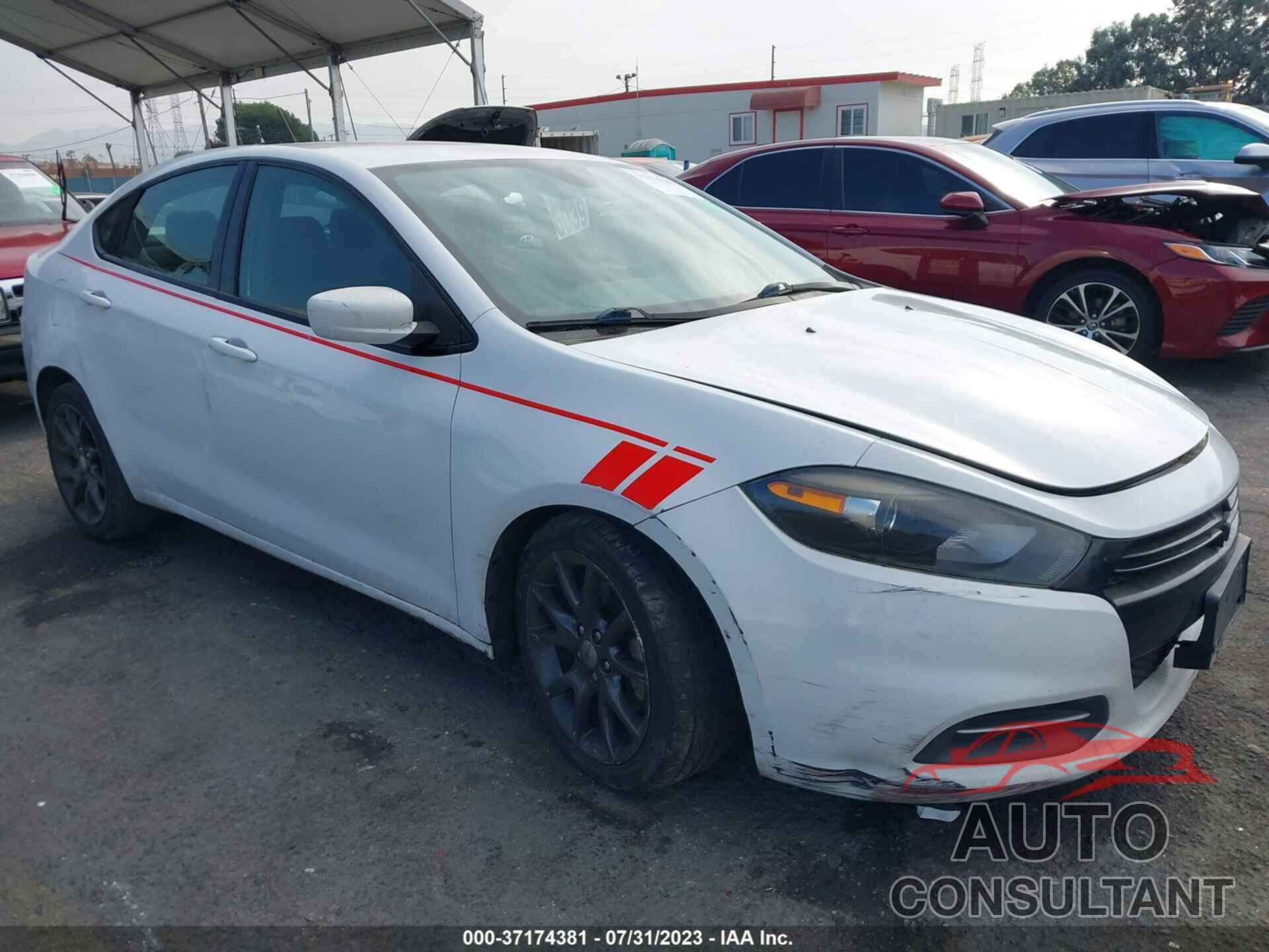 DODGE DART 2016 - 1C3CDFAA2GD578748