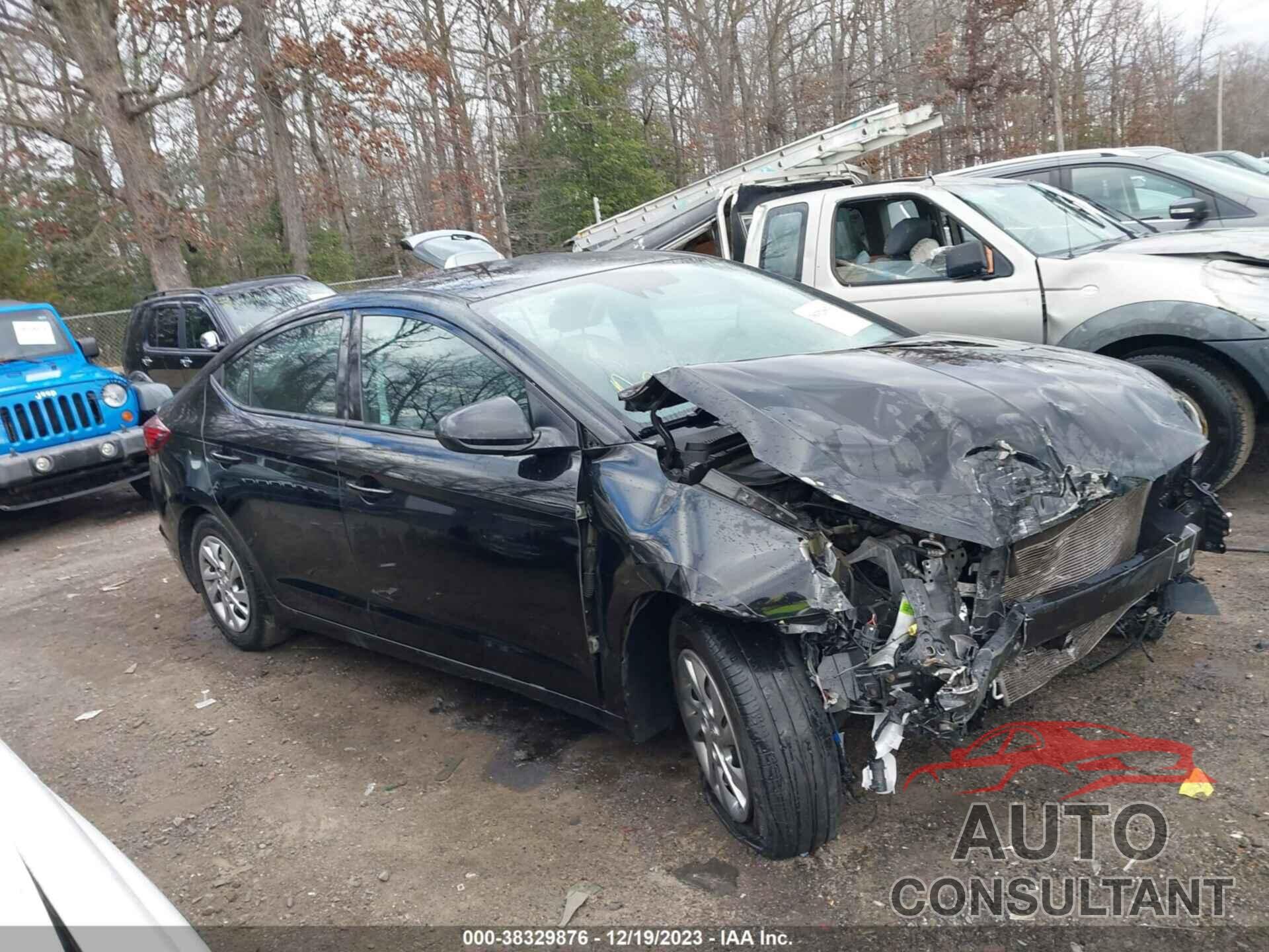 HYUNDAI ELANTRA 2020 - KMHD74LFXLU971911