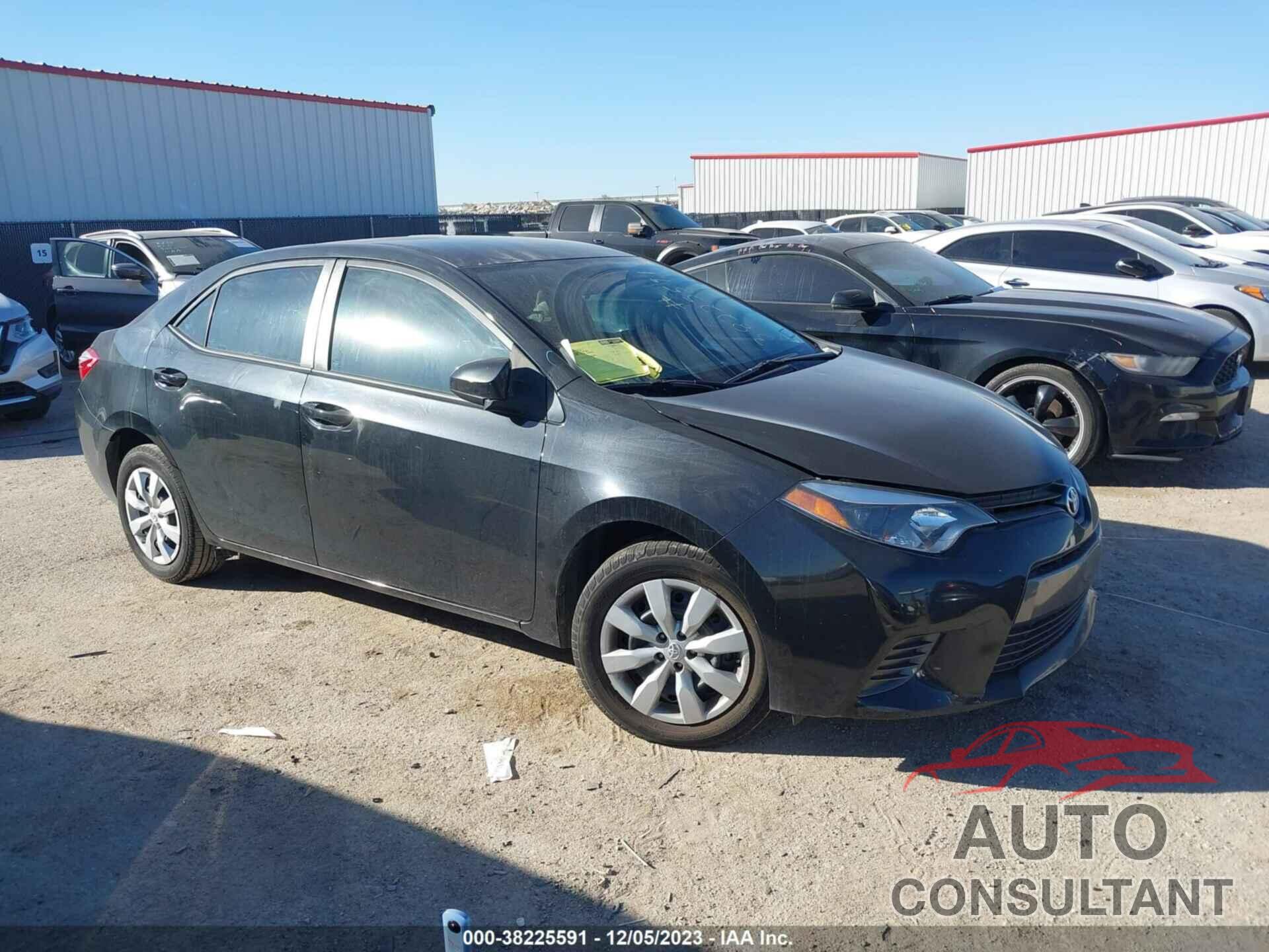 TOYOTA COROLLA 2015 - 5YFBURHE3FP215100