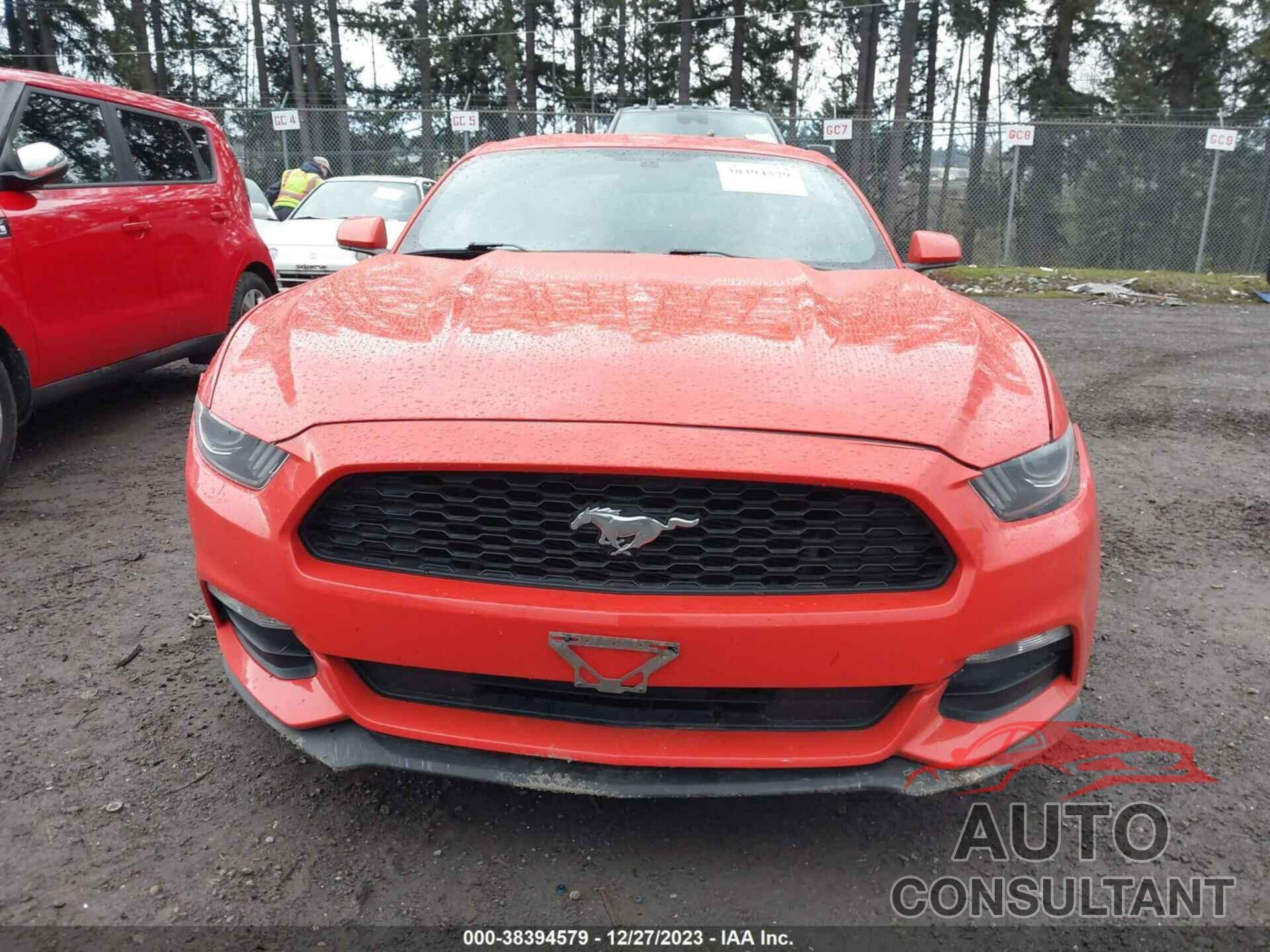 FORD MUSTANG 2016 - 1FA6P8AM3G5304125