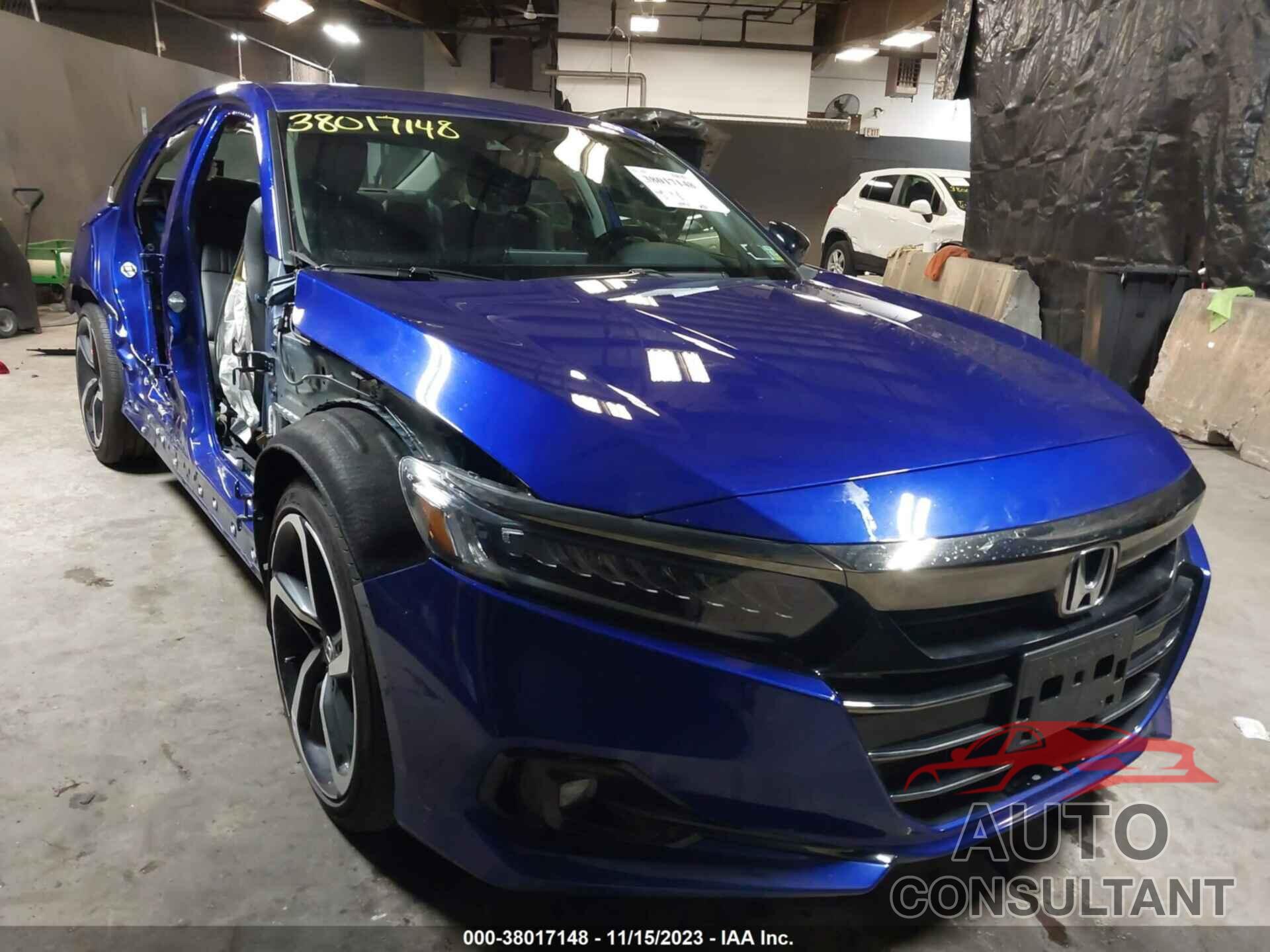 HONDA ACCORD 2022 - 1HGCV1F42NA091225