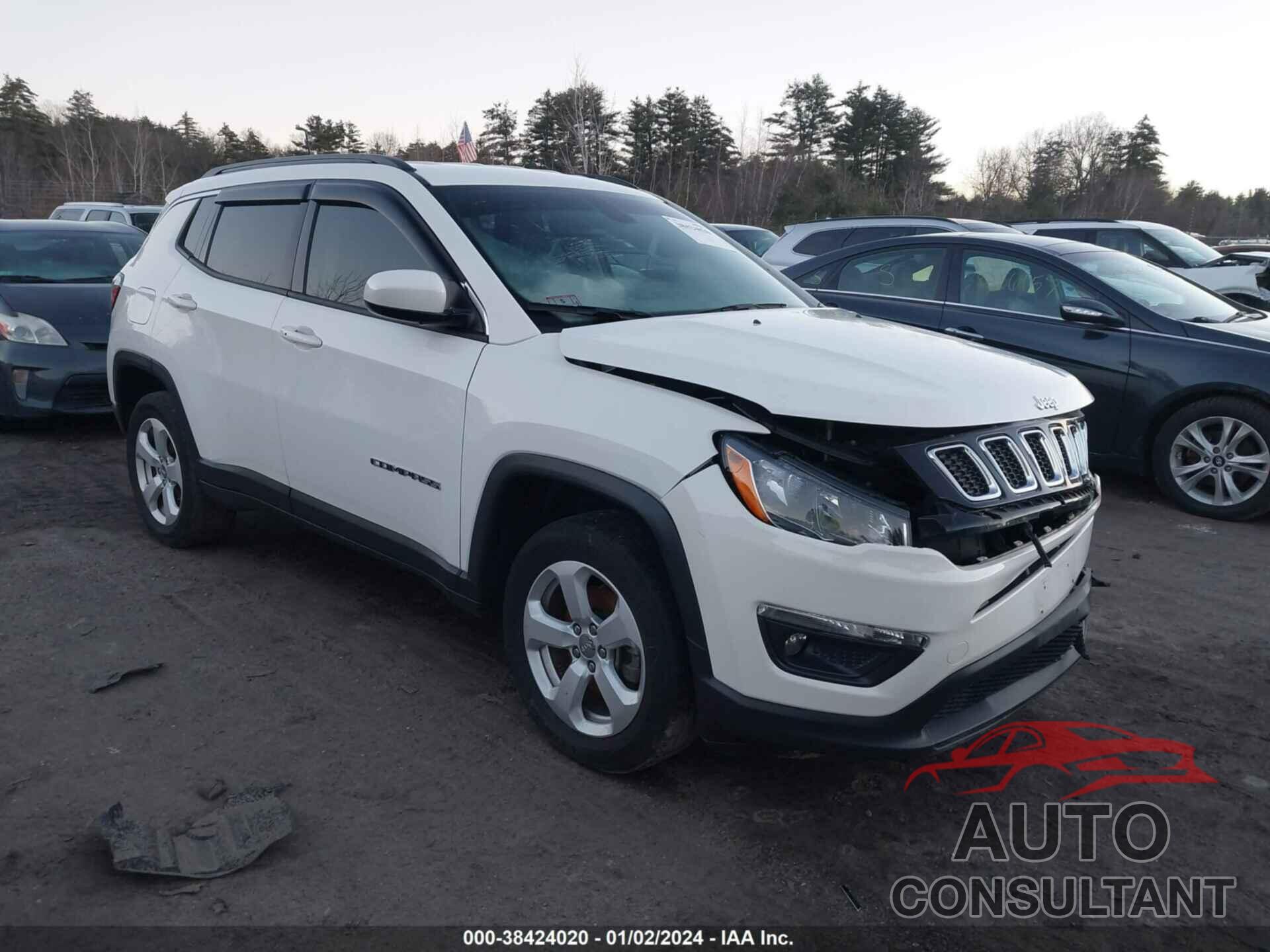 JEEP COMPASS 2019 - 3C4NJDBB7KT812460