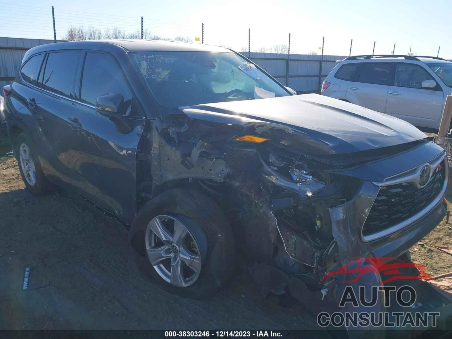 TOYOTA HIGHLANDER 2021 - 5TDCZRAH8MS517061