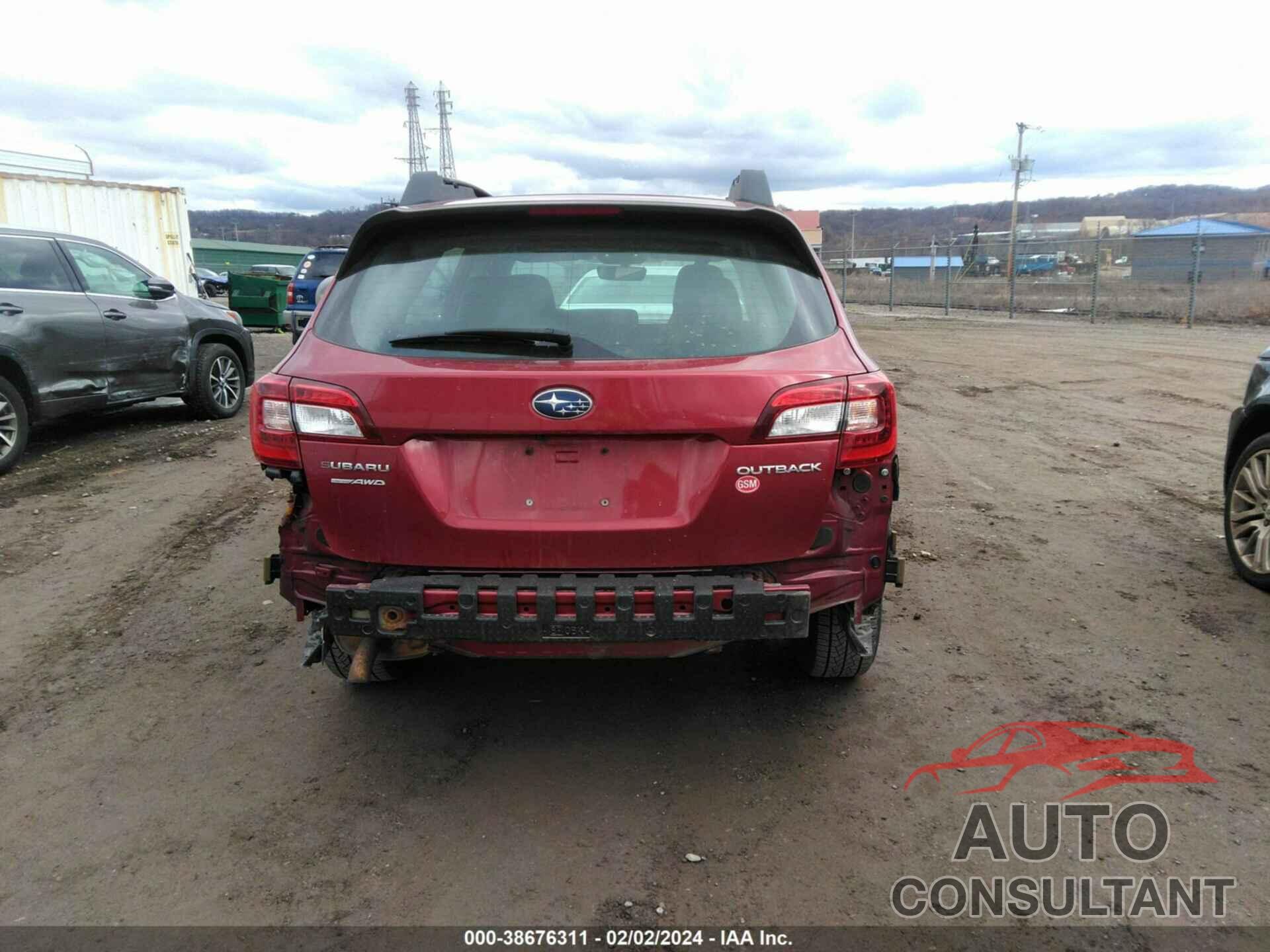 SUBARU OUTBACK 2018 - 4S4BSAAC0J3337443