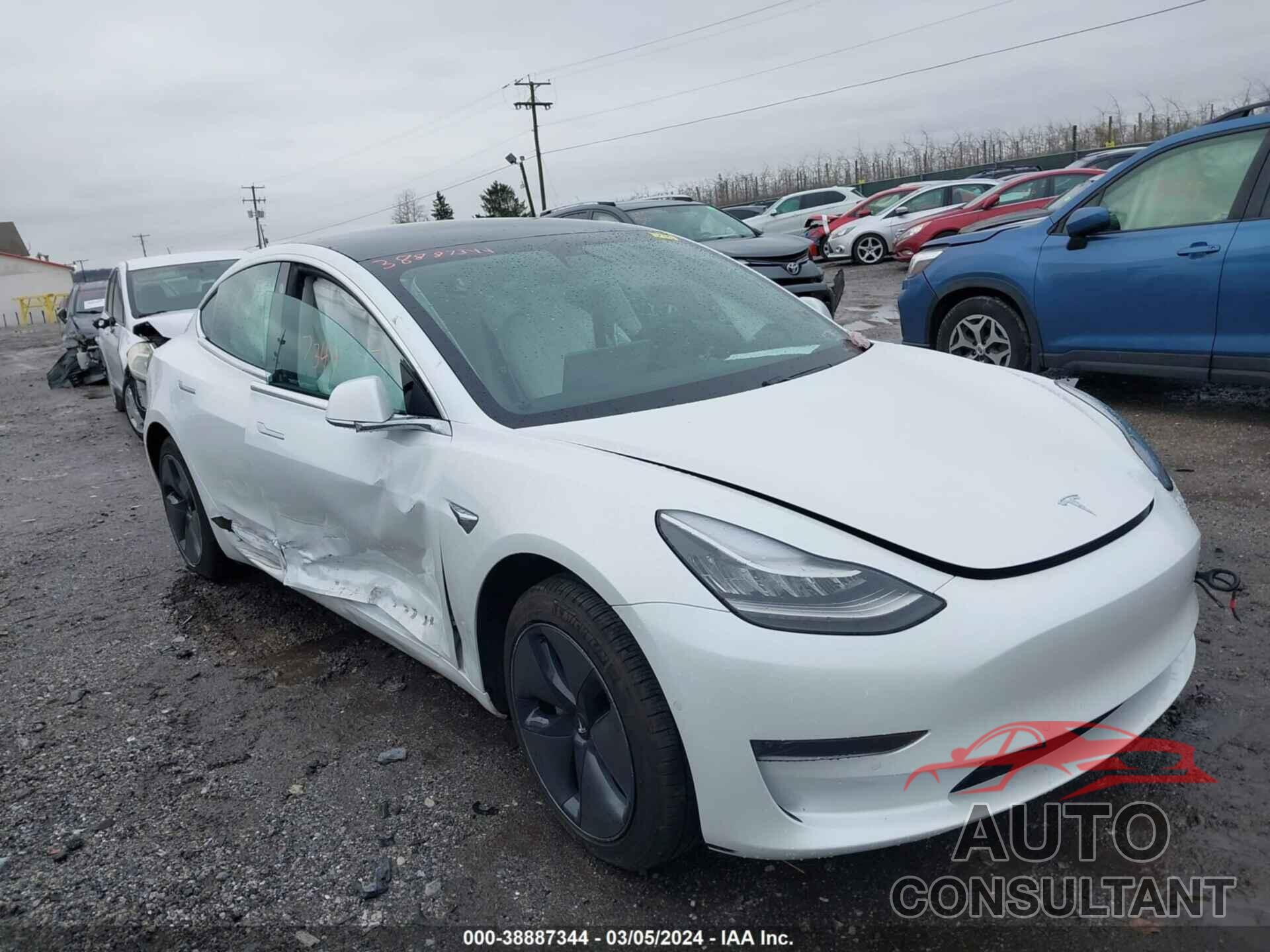 TESLA MODEL 3 2020 - 5YJ3E1EAXLF591076