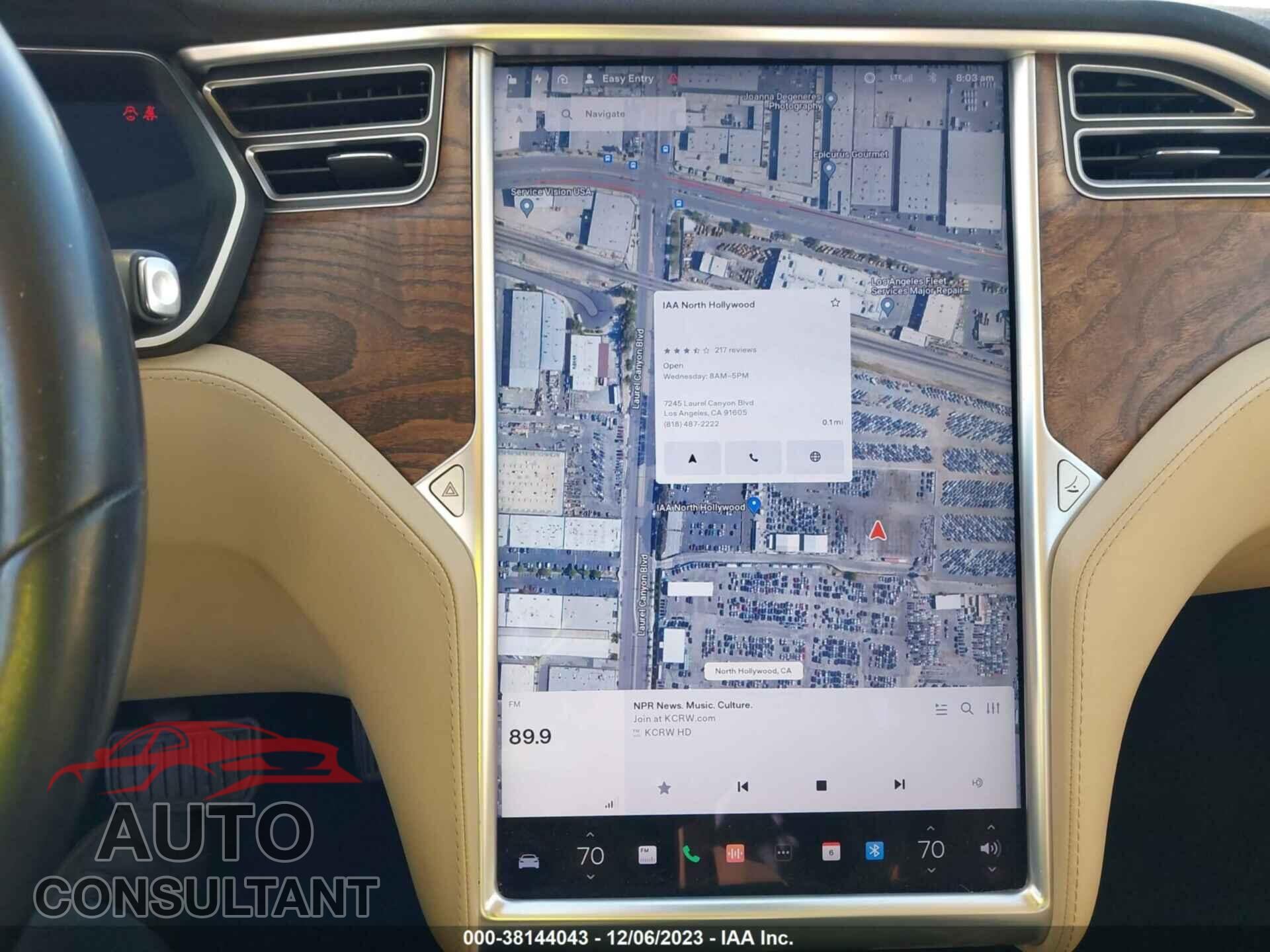 TESLA MODEL S 2017 - 5YJSA1E28HF183506
