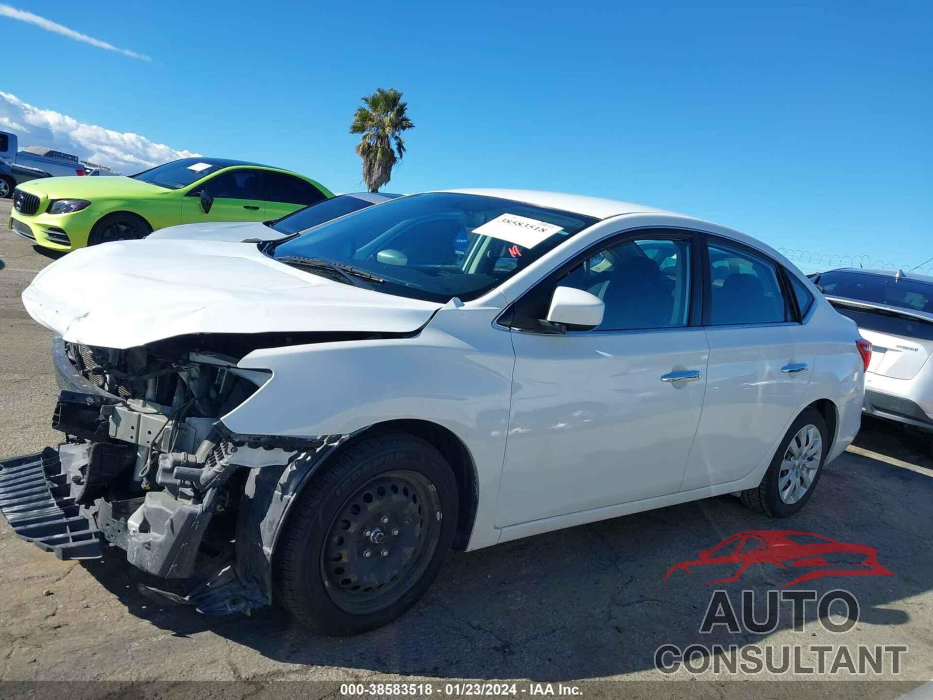 NISSAN SENTRA 2019 - 3N1AB7AP6KY201898