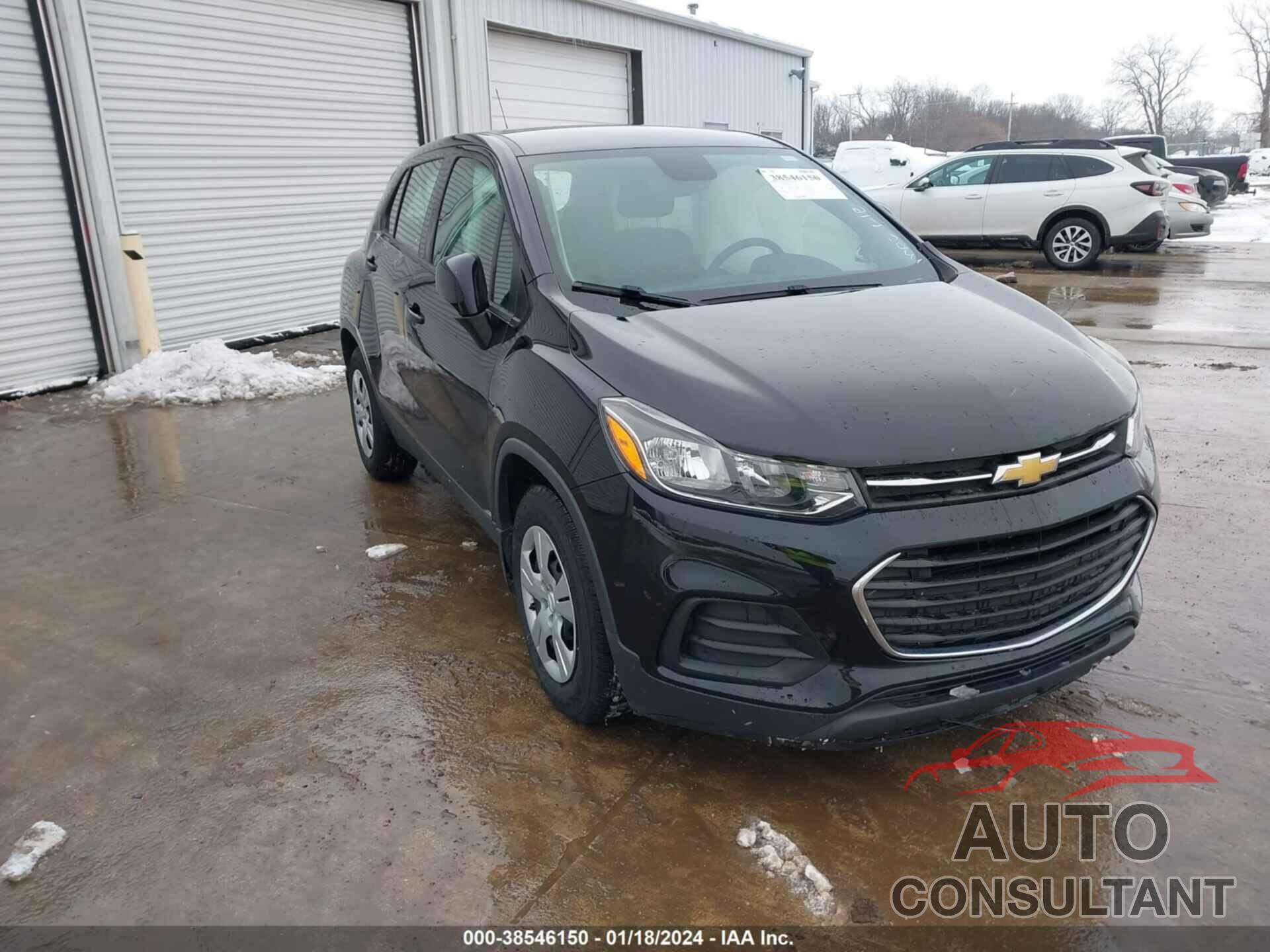 CHEVROLET TRAX 2017 - 3GNCJKSB2HL288274