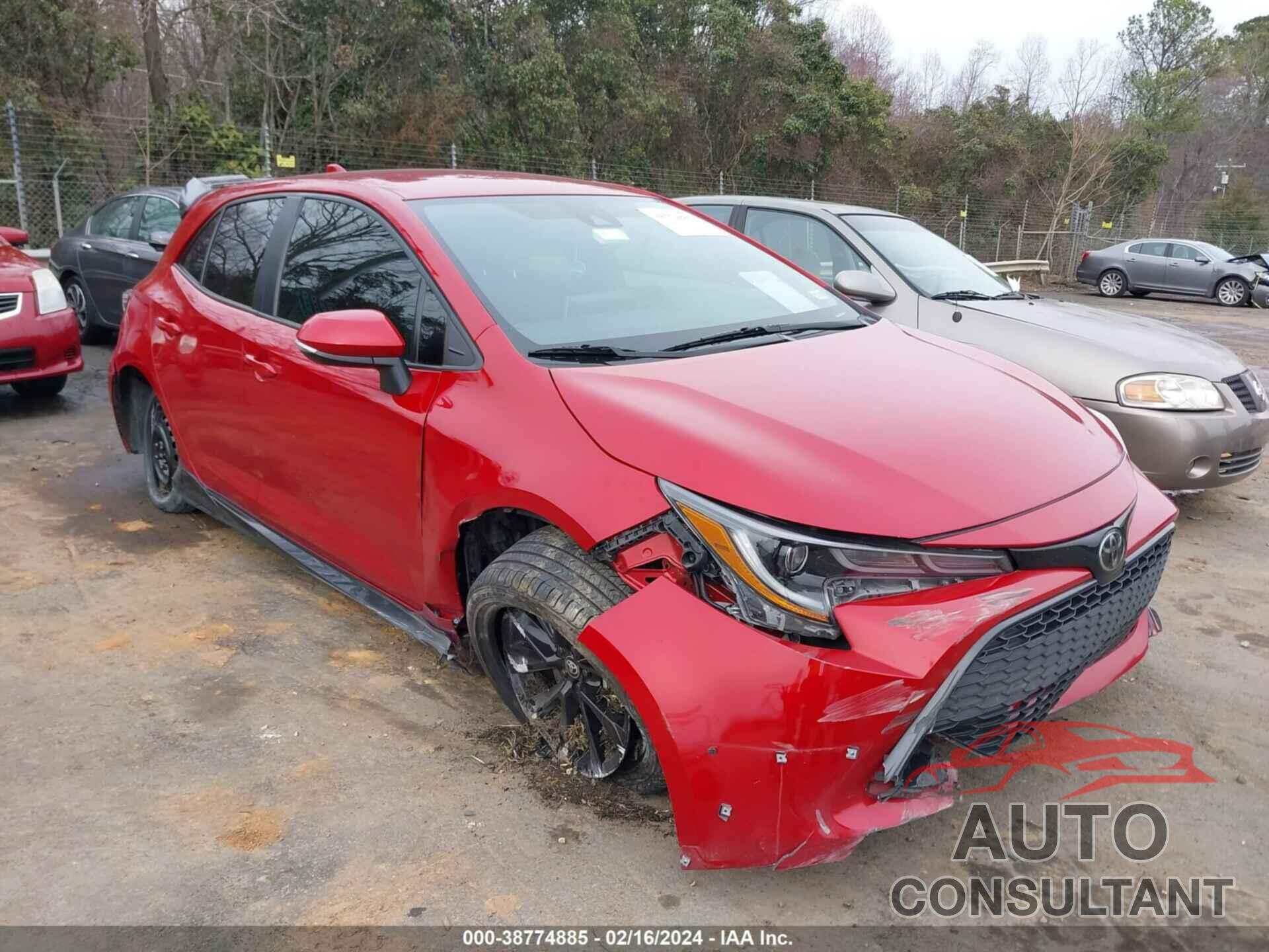 TOYOTA COROLLA 2021 - JTND4MBE0M3105644