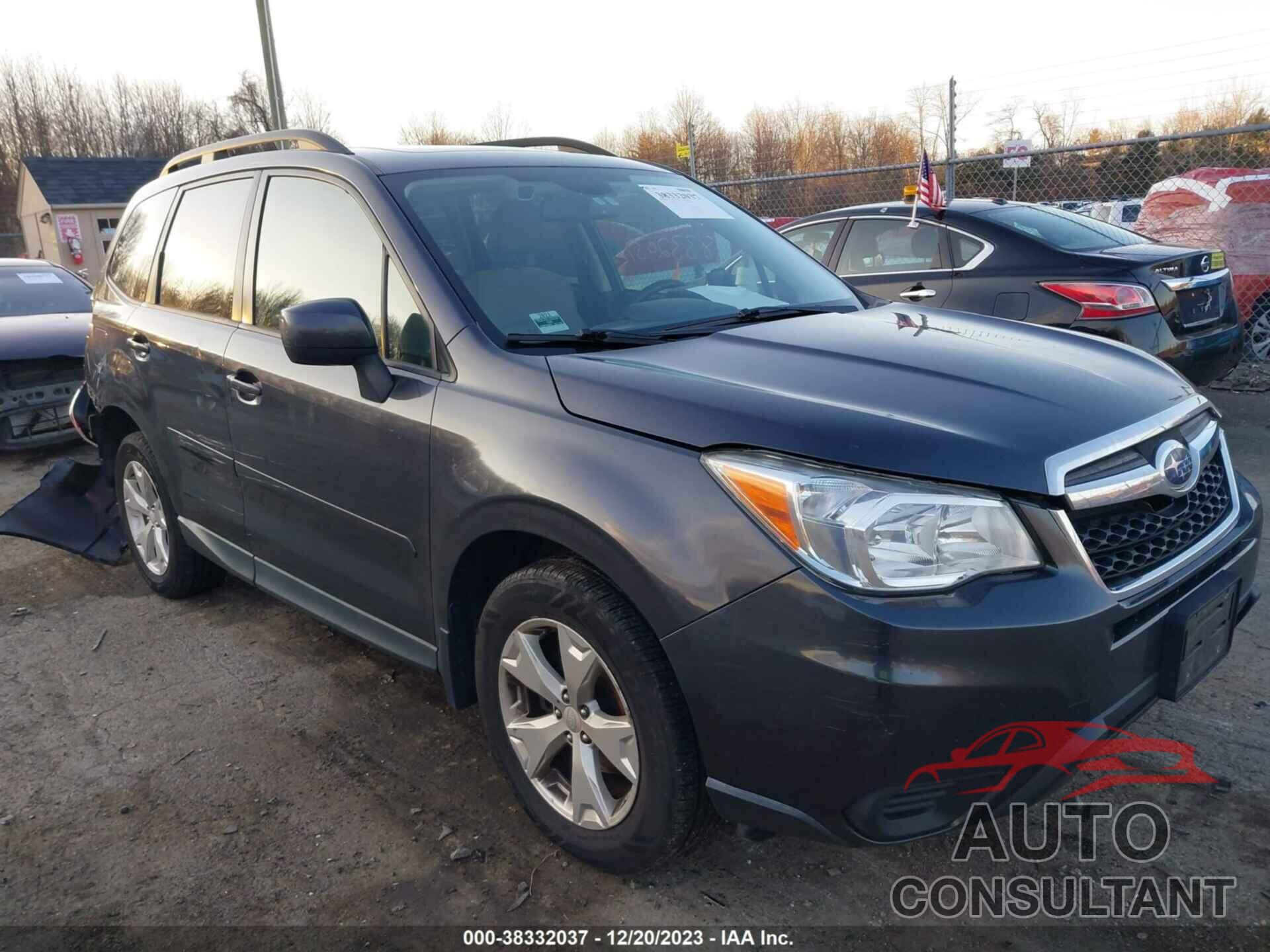 SUBARU FORESTER 2015 - JF2SJAFC3FH558305