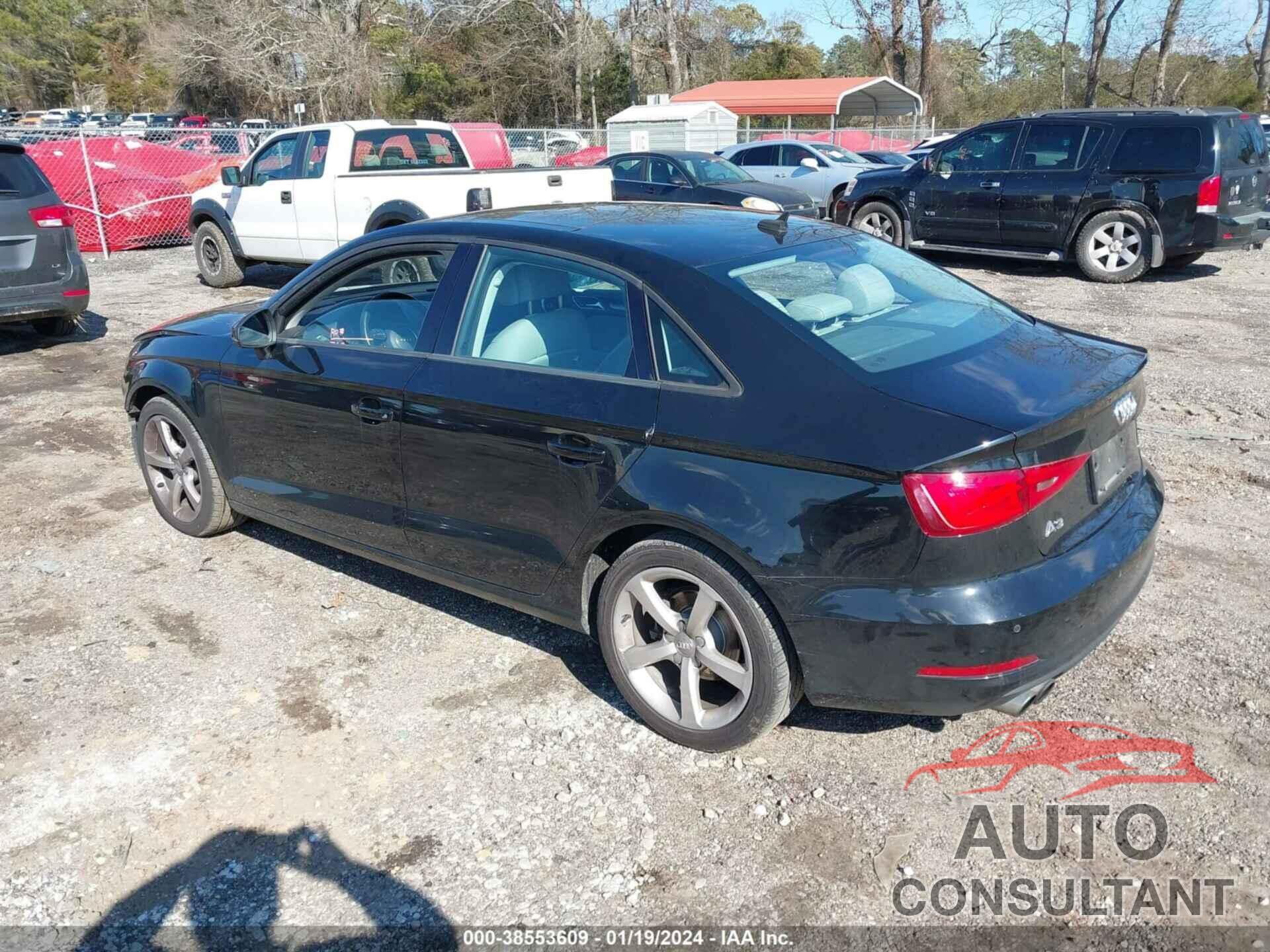 AUDI A3 2016 - WAUA7HFF4G1104924