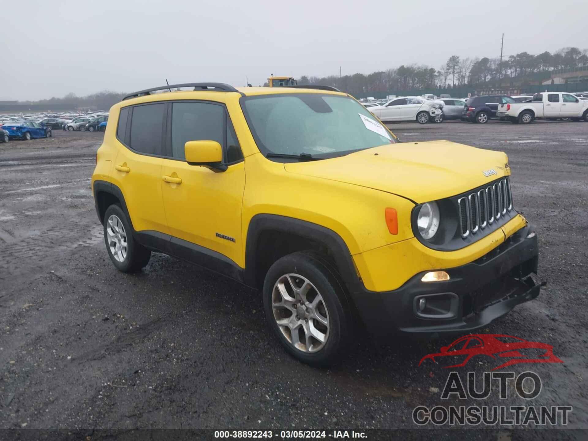 JEEP RENEGADE 2017 - ZACCJBBB2HPF48995