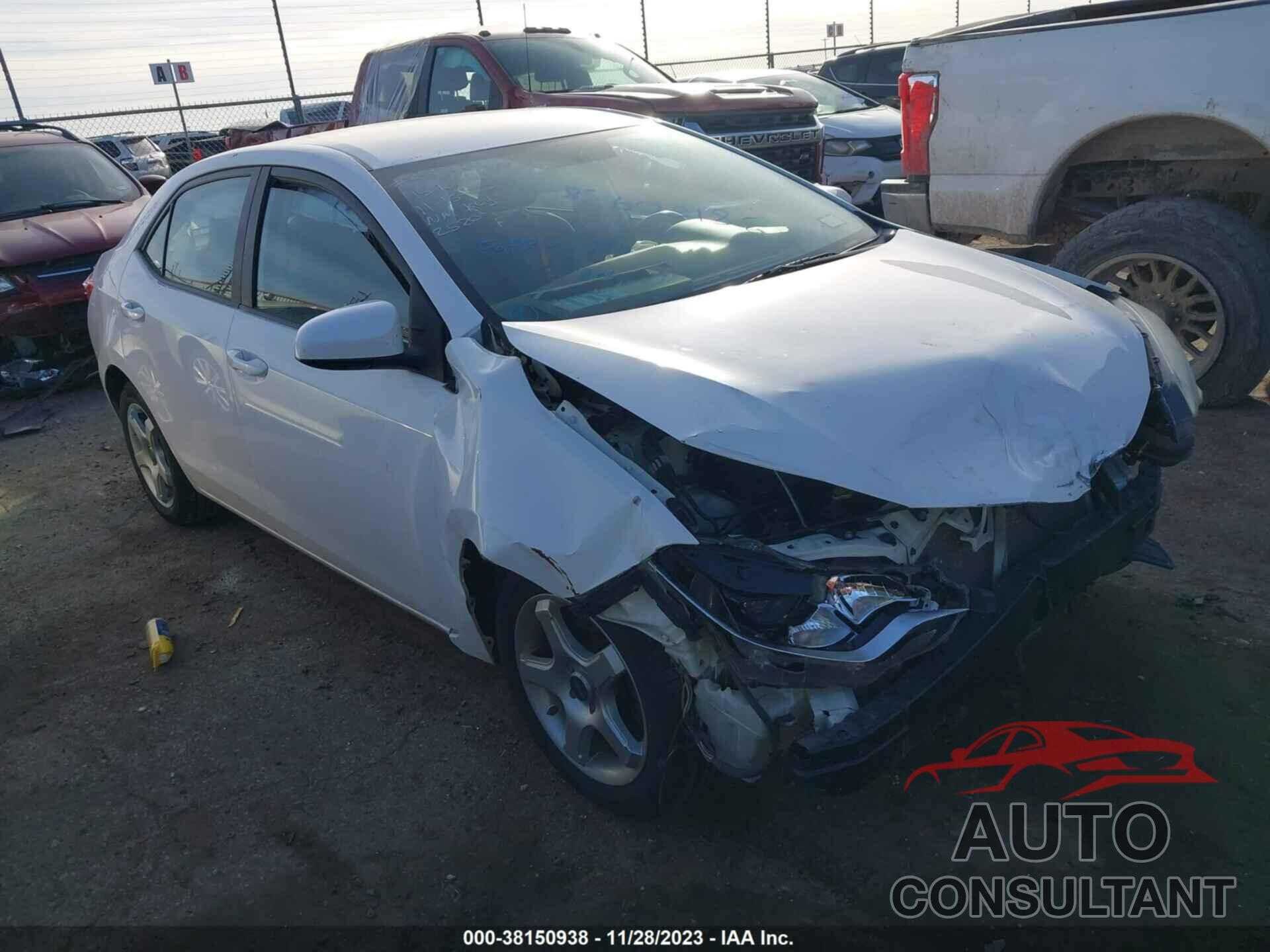 TOYOTA COROLLA 2015 - 2T1BURHE3FC292520
