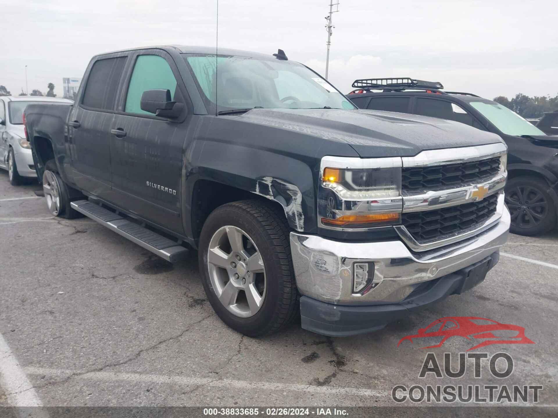 CHEVROLET SILVERADO 2018 - 3GCPCREC5JG134626