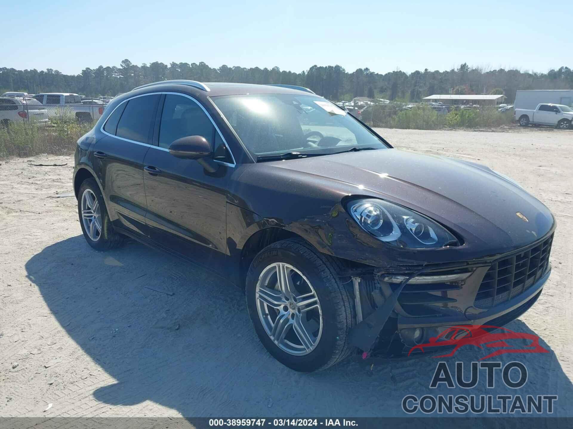 PORSCHE MACAN 2018 - WP1AB2A52JLB37881