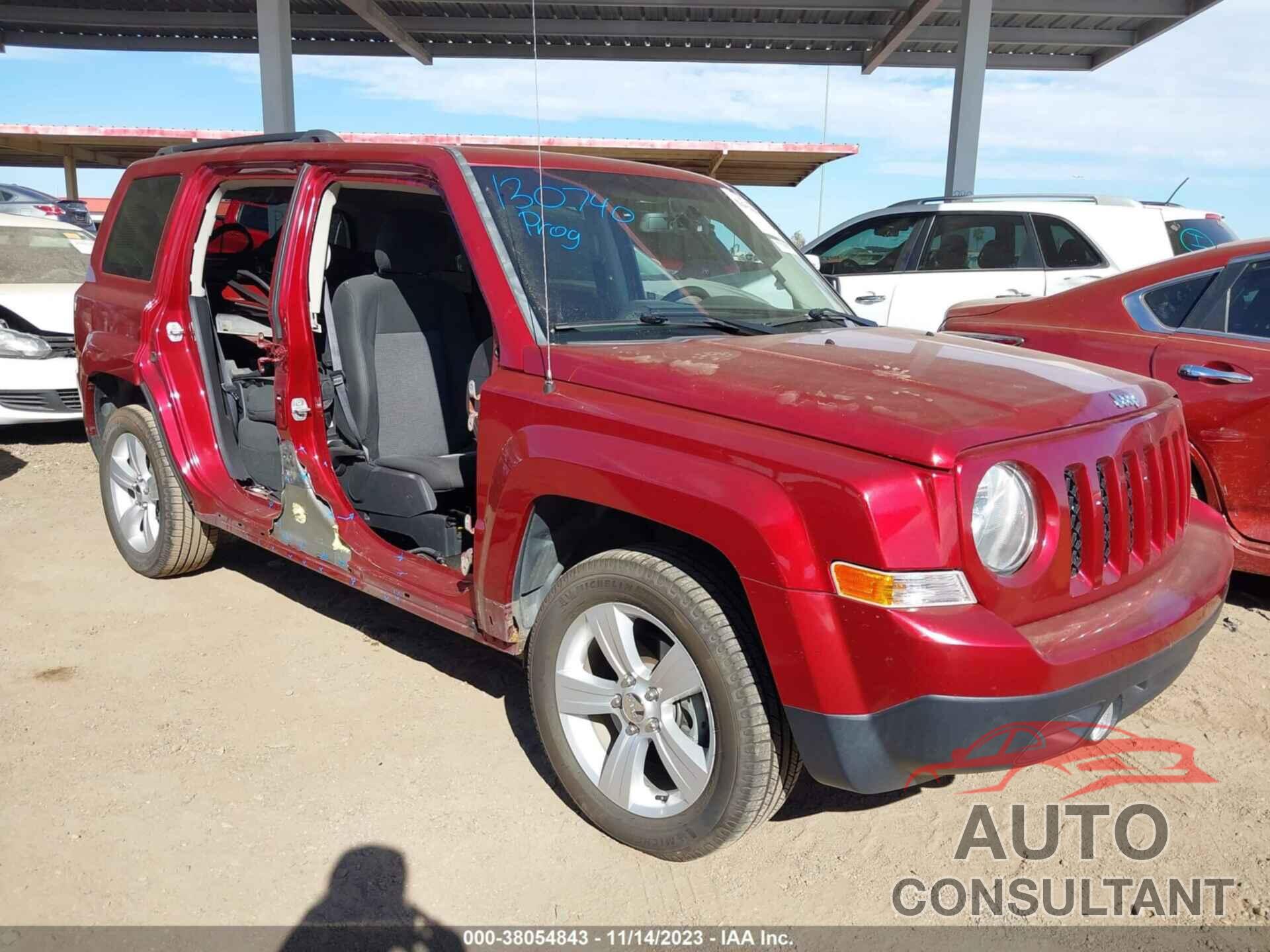 JEEP PATRIOT 2016 - 1C4NJPFB0GD562696