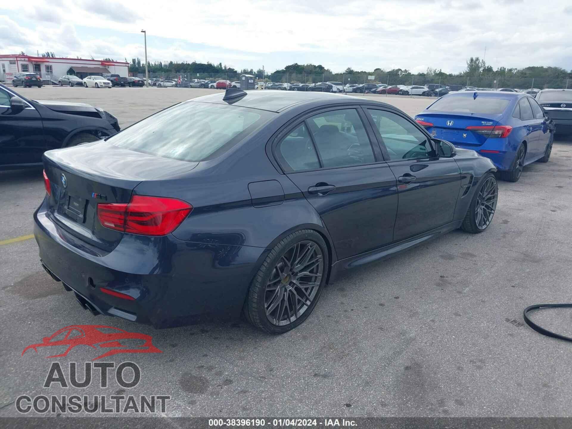 BMW M3 2017 - WBS8M9C54H5G84211