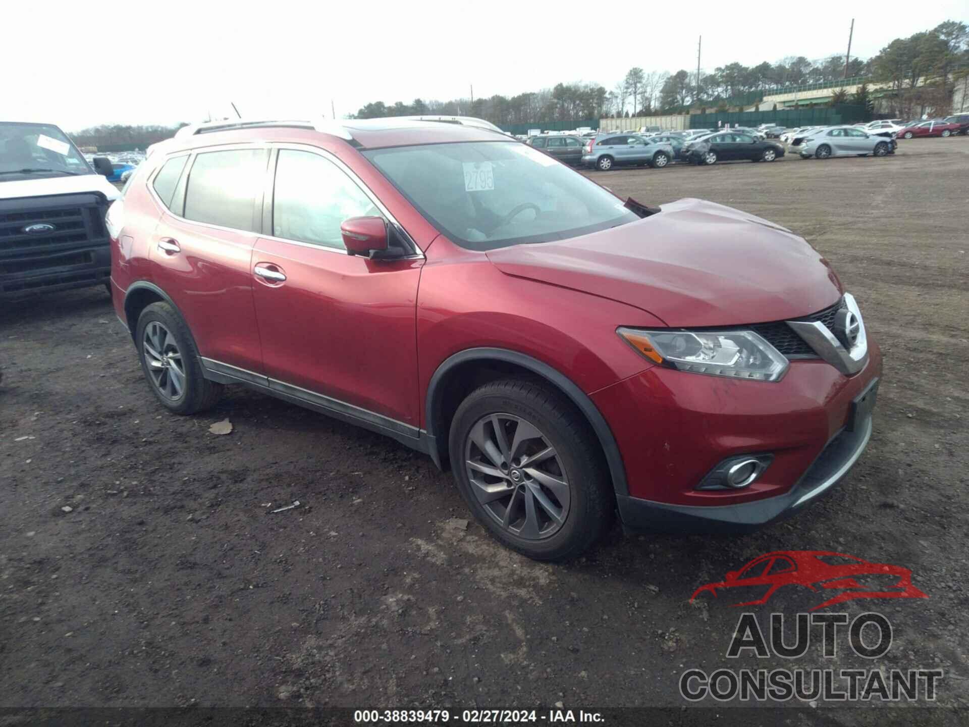 NISSAN ROGUE 2016 - 5N1AT2MV6GC852953