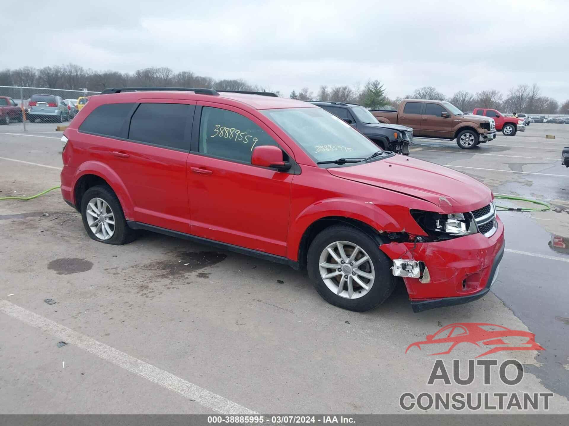 DODGE JOURNEY 2017 - 3C4PDCBG6HT533919