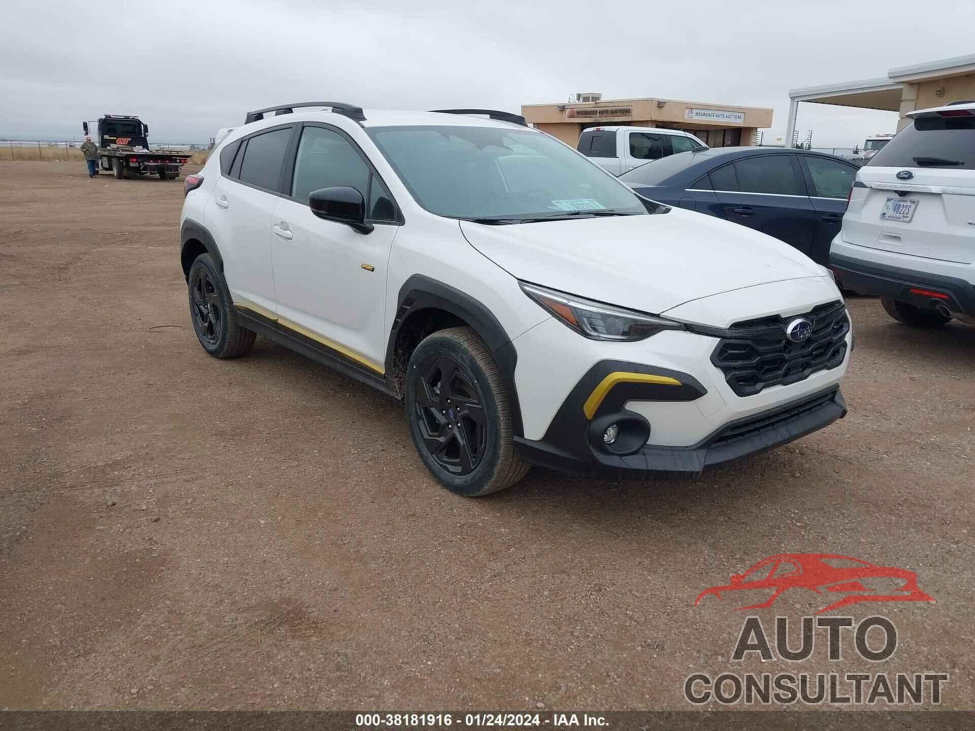 SUBARU CROSSTREK 2024 - 4S4GUHF68R3733515